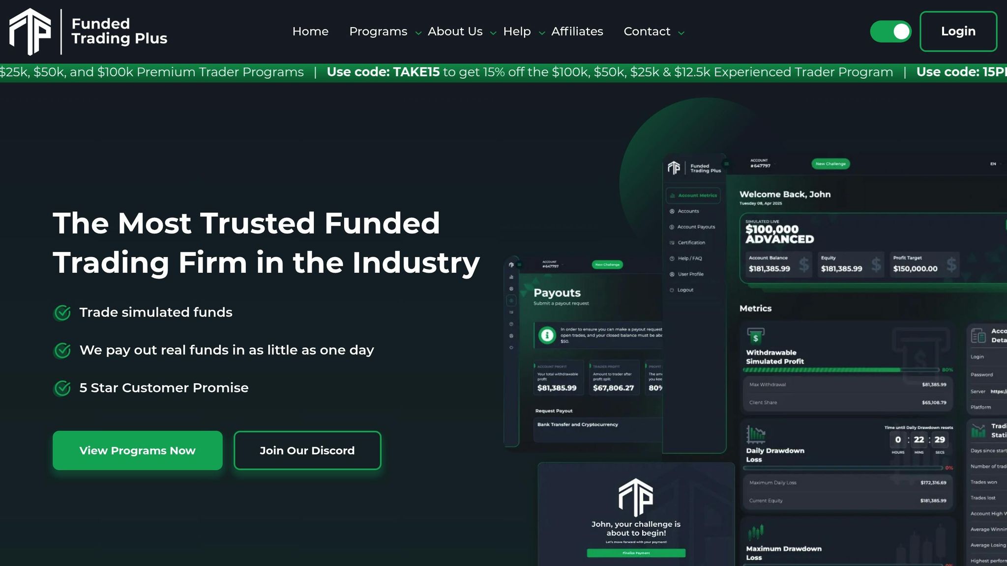 Funded Trading Plus