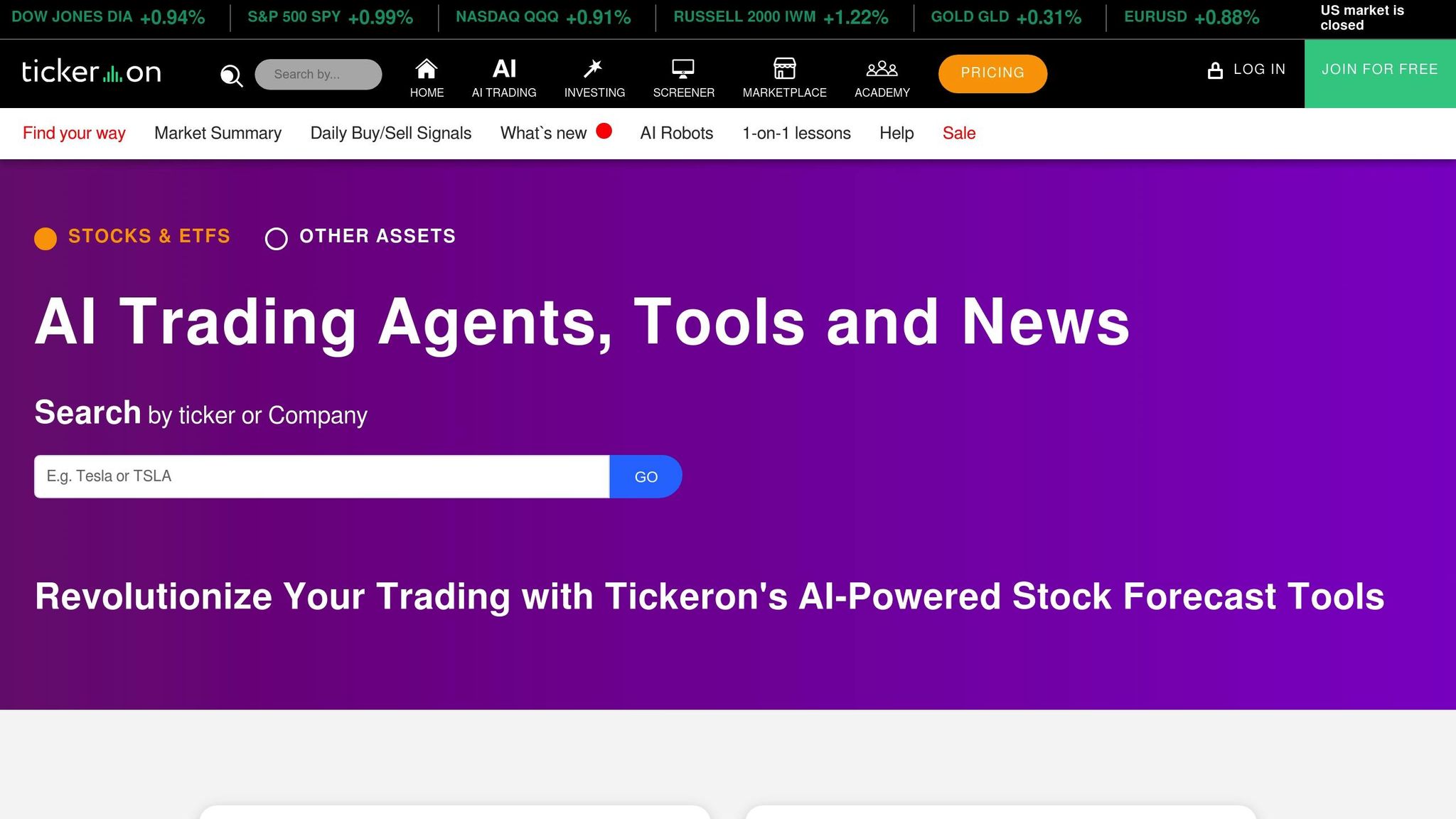 Tickeron