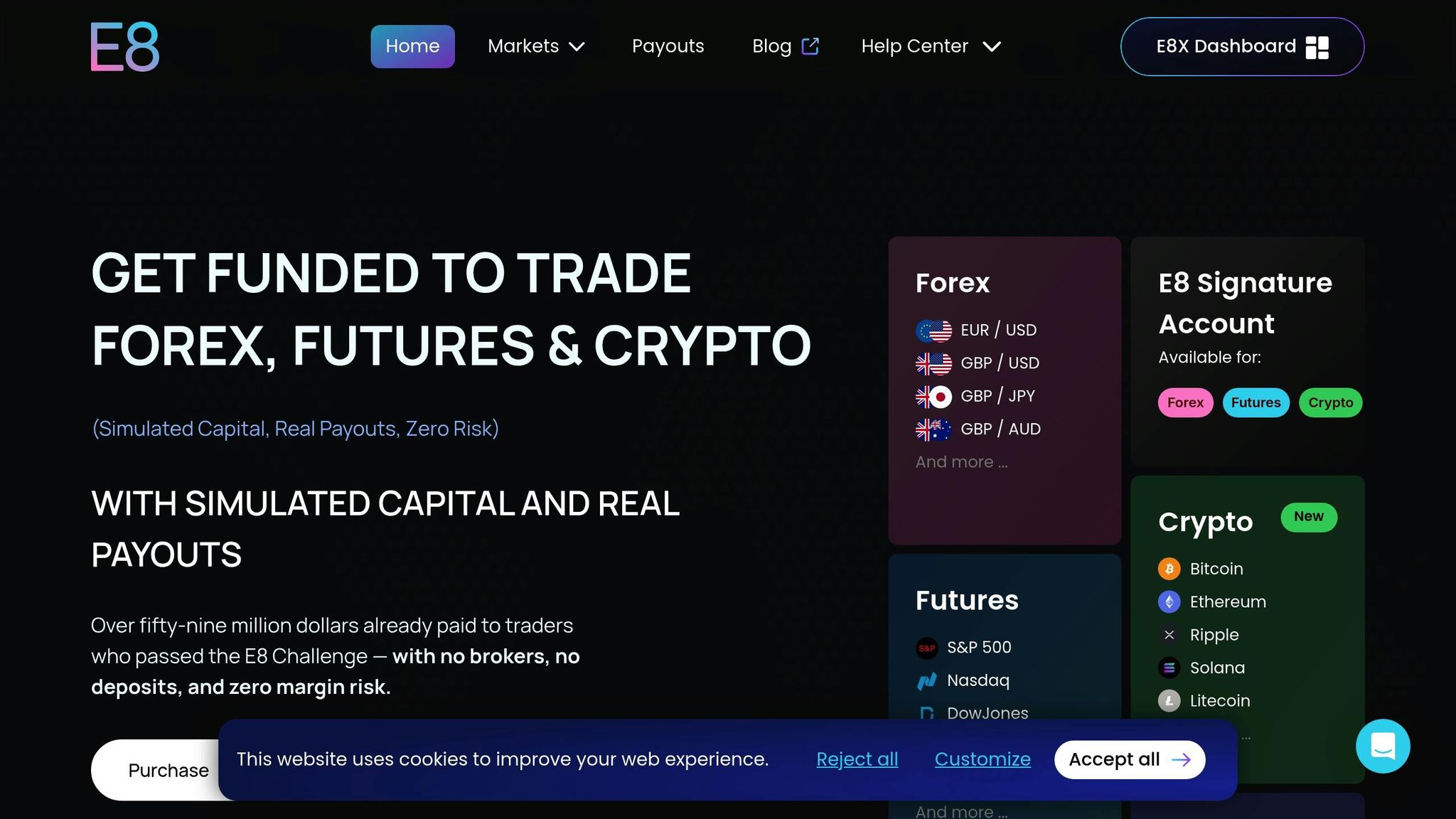 E8 Markets