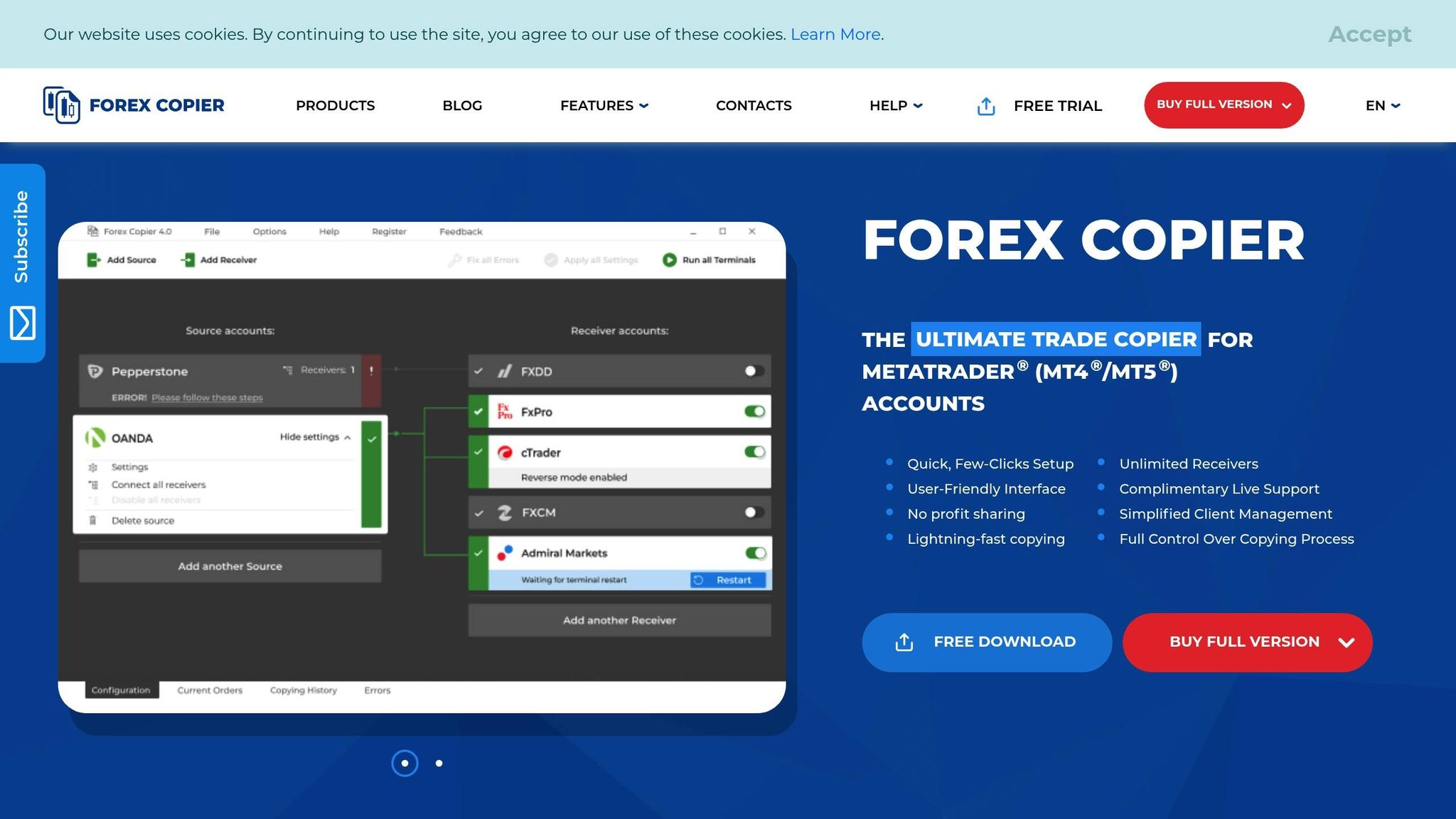 FX CopyTrade Copier