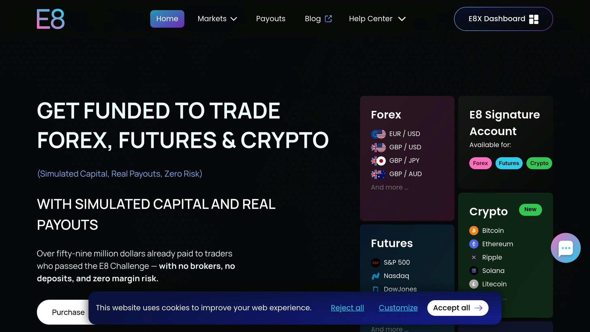 E8 Markets