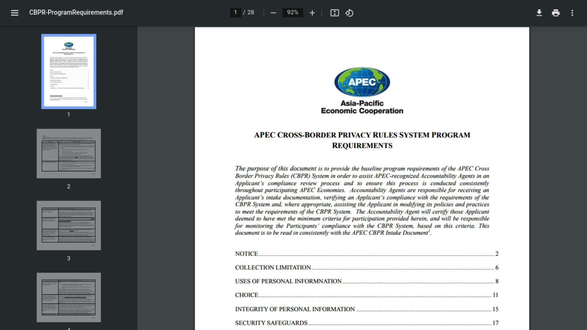 APEC CBPR