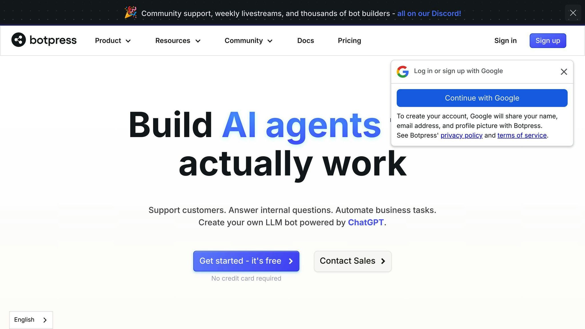 Botpress