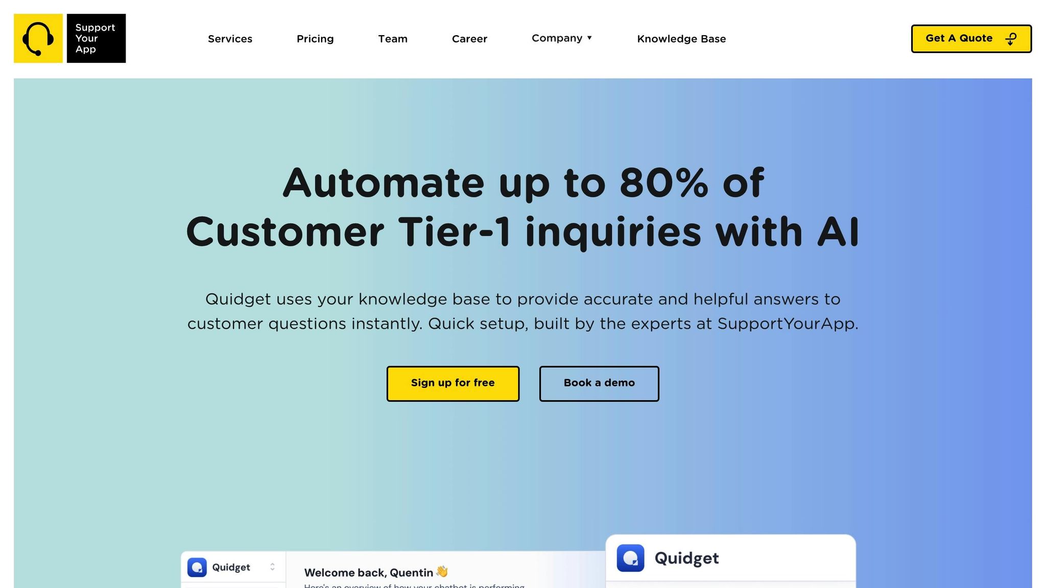 Quidget