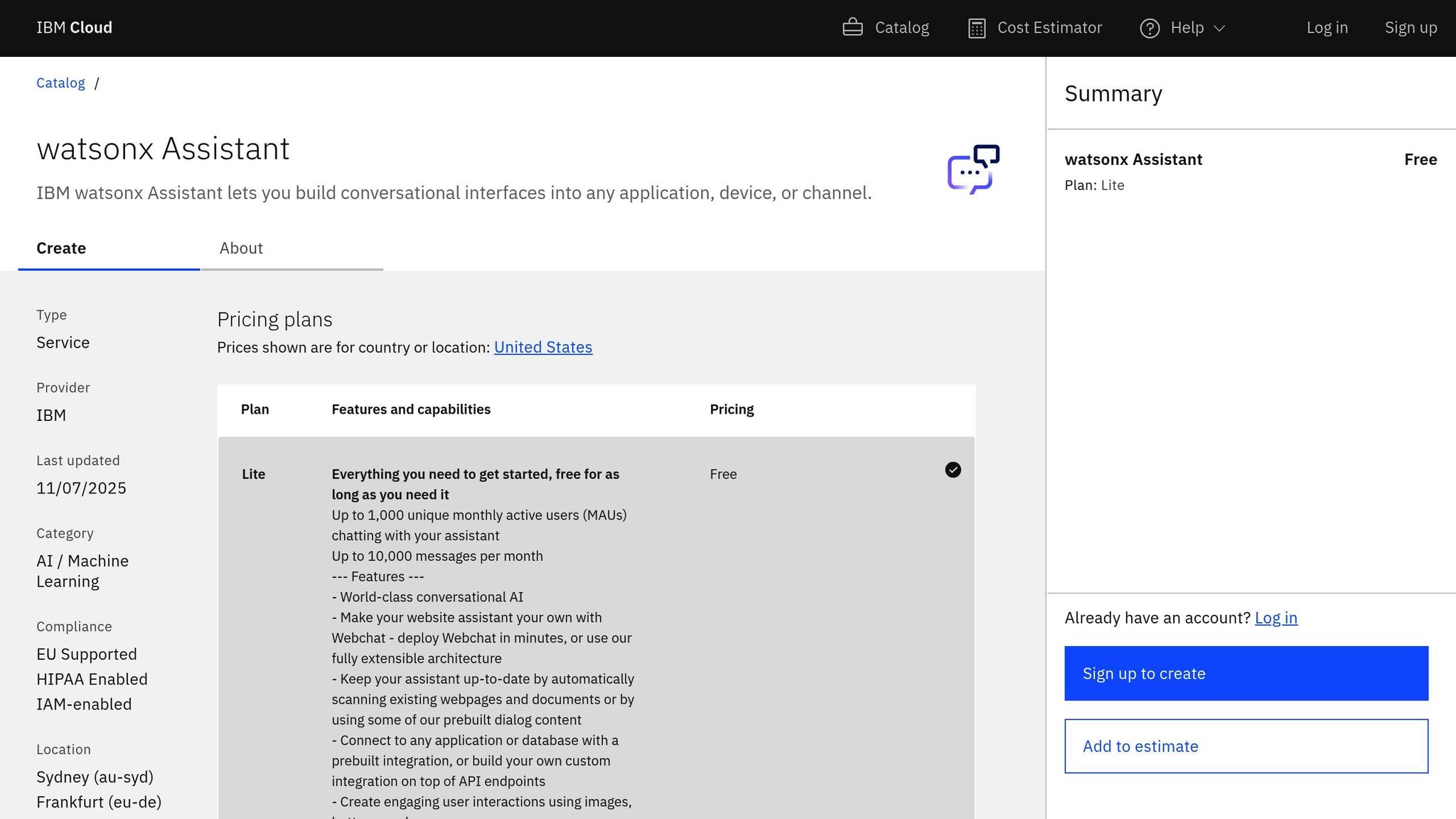 IBM Watson Assistant