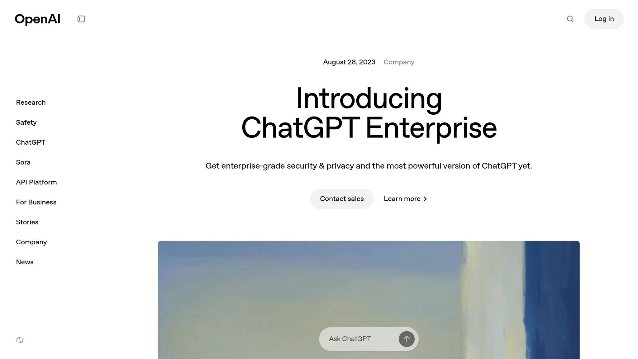 ChatGPT Enterprise