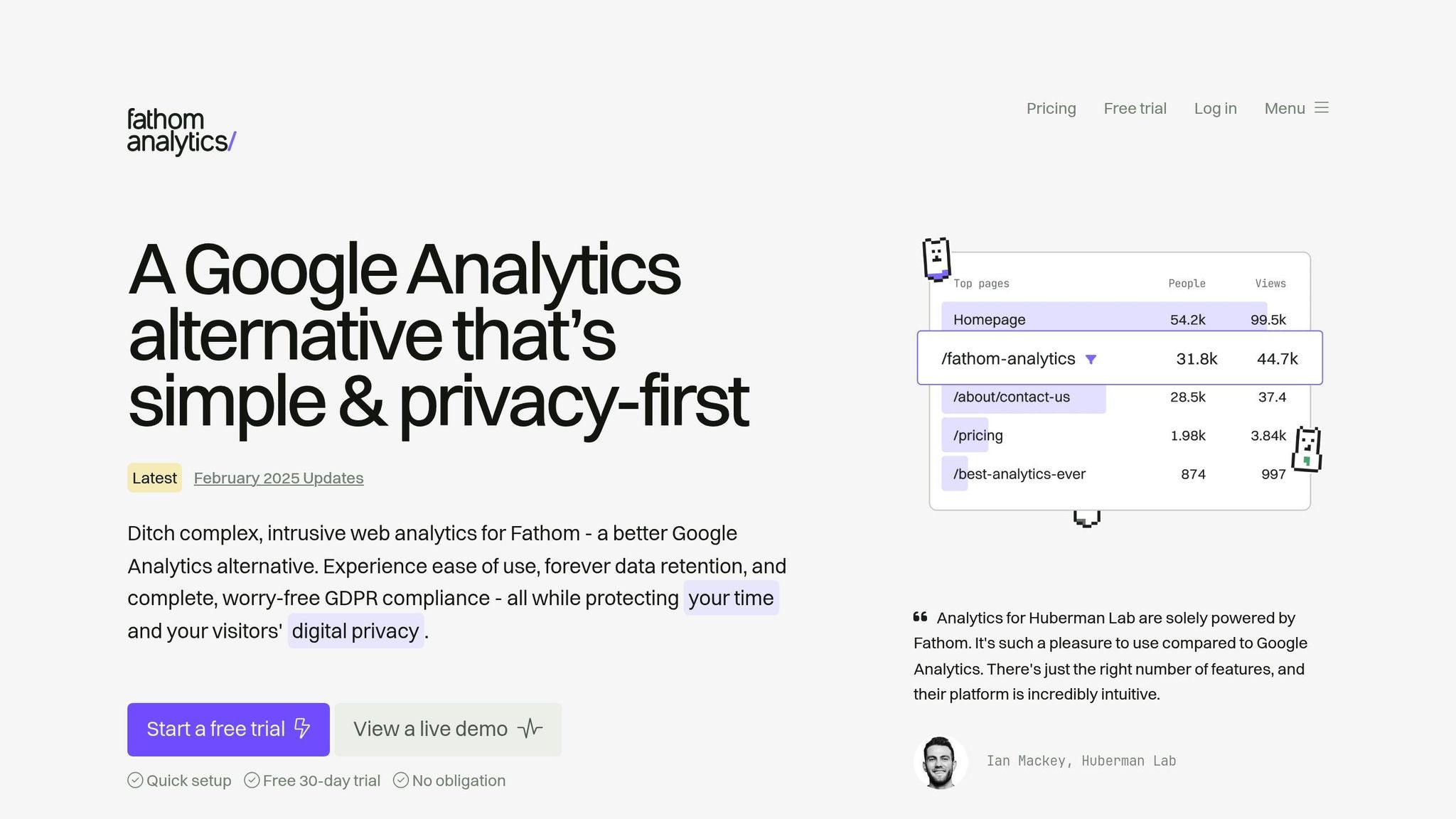 Fathom Analytics