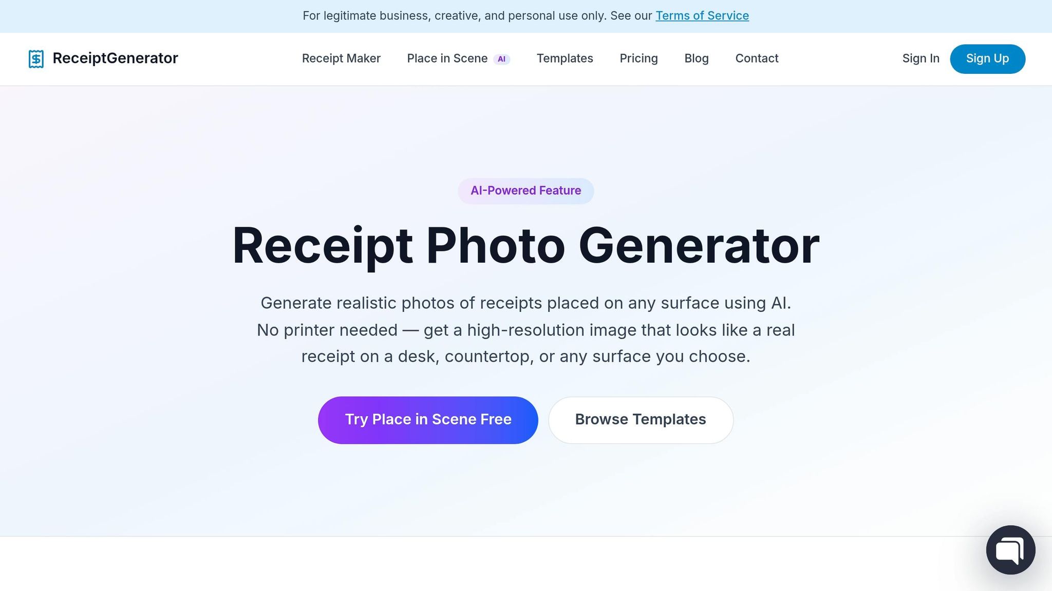 AI Place in Scene