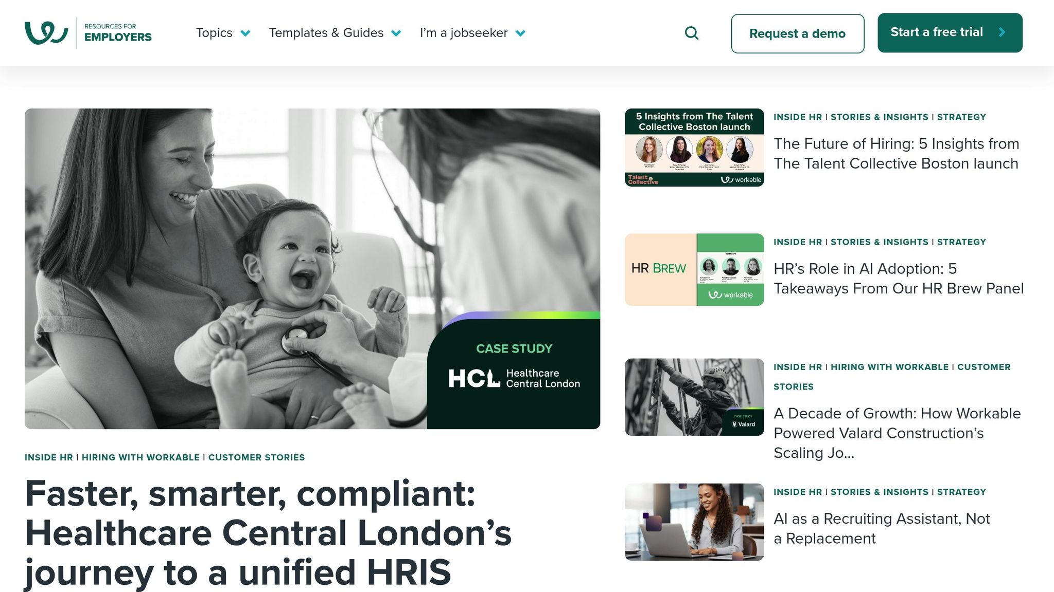 Workable Recruiting Newsletter