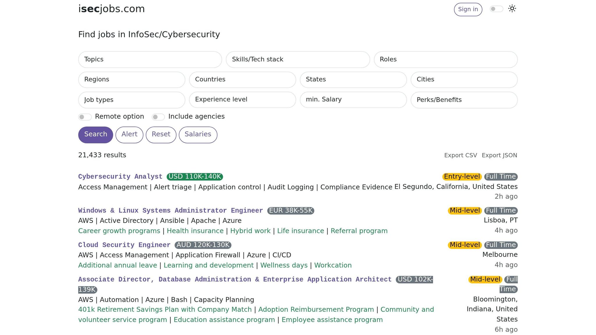 InfoSecJobs