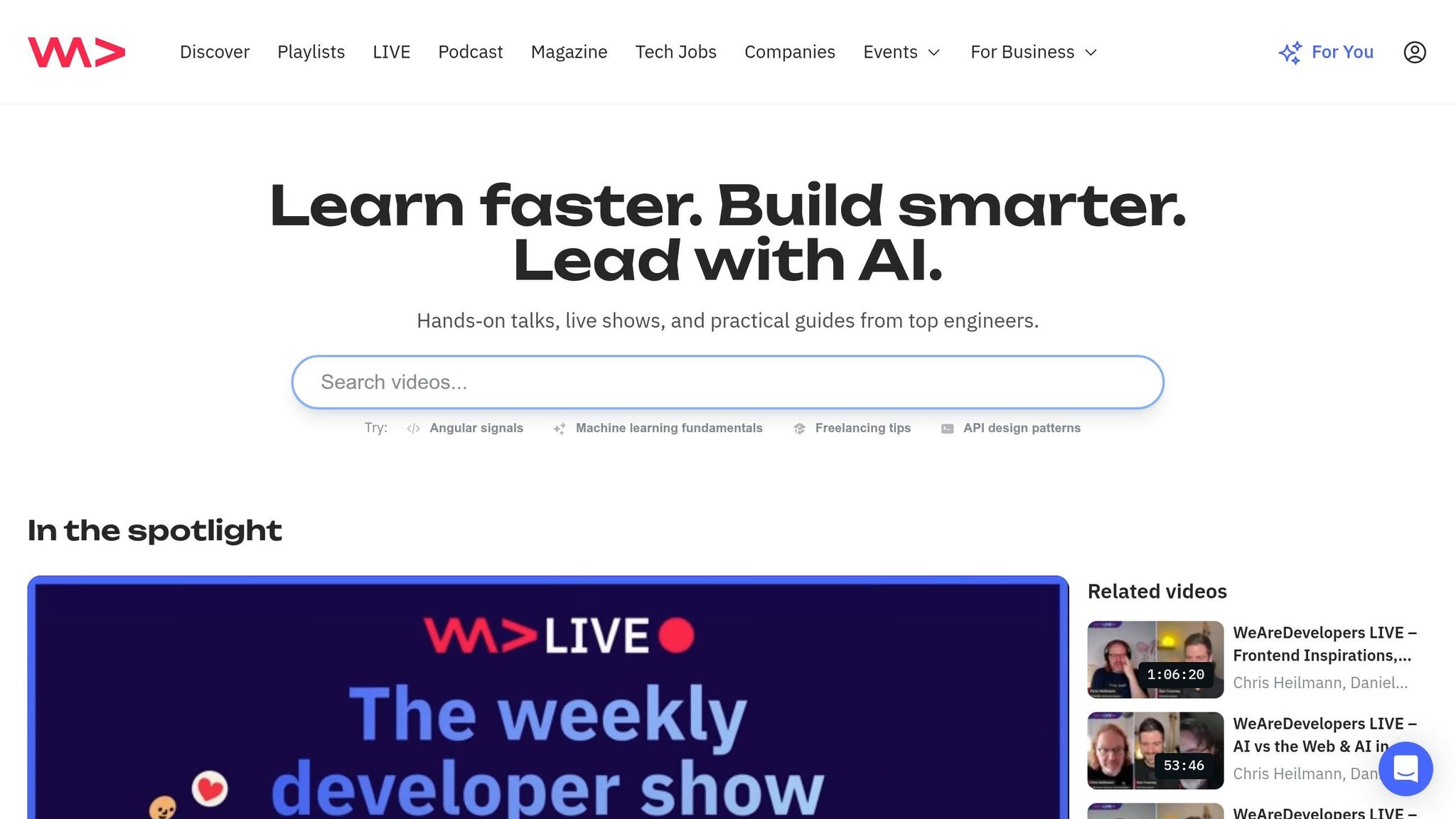 WeAreDevelopers