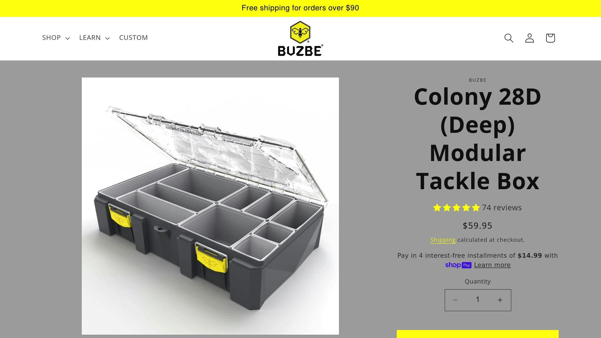 Buzbe Colony 28D Deep
