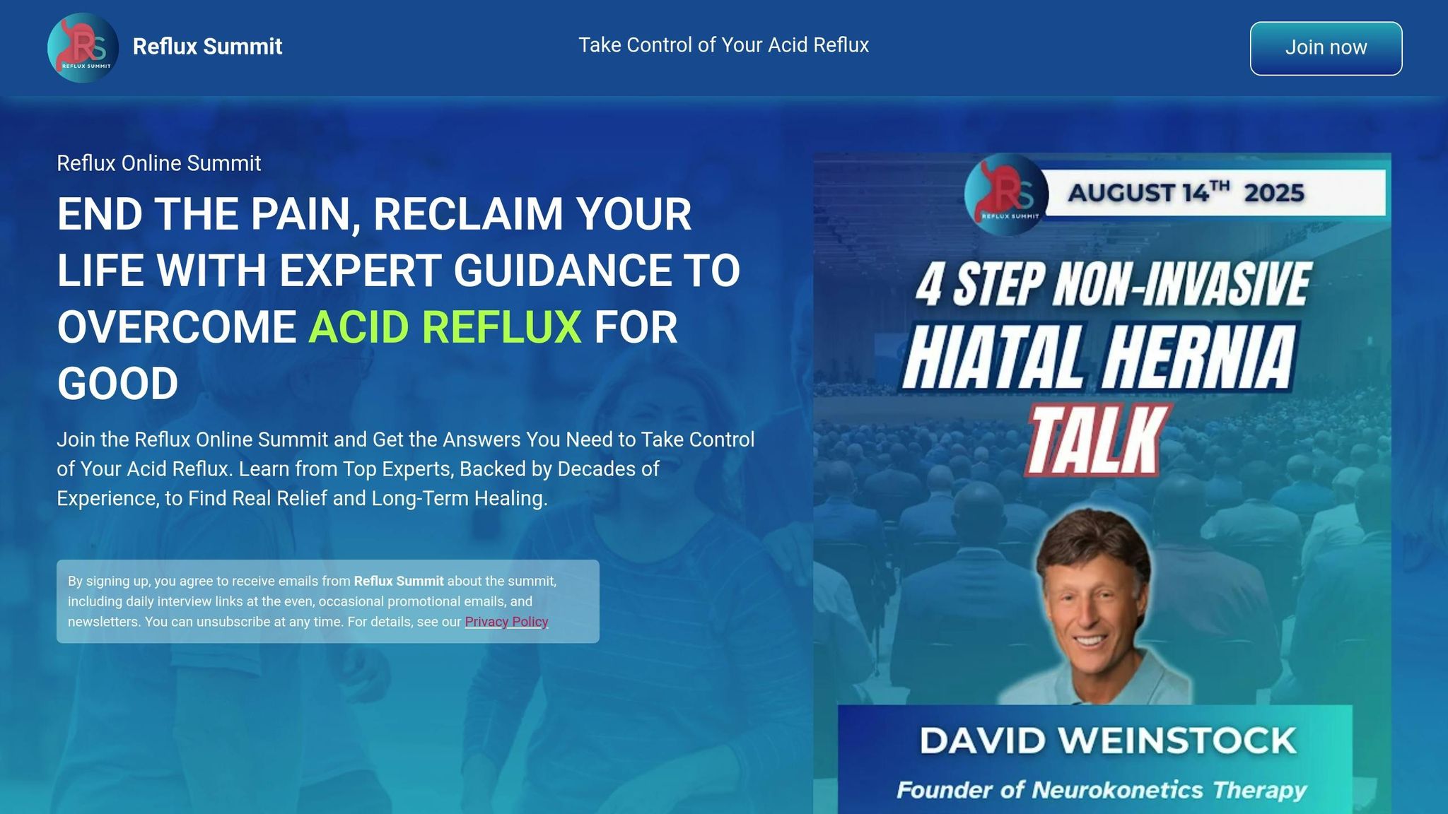 Reflux Online Summit