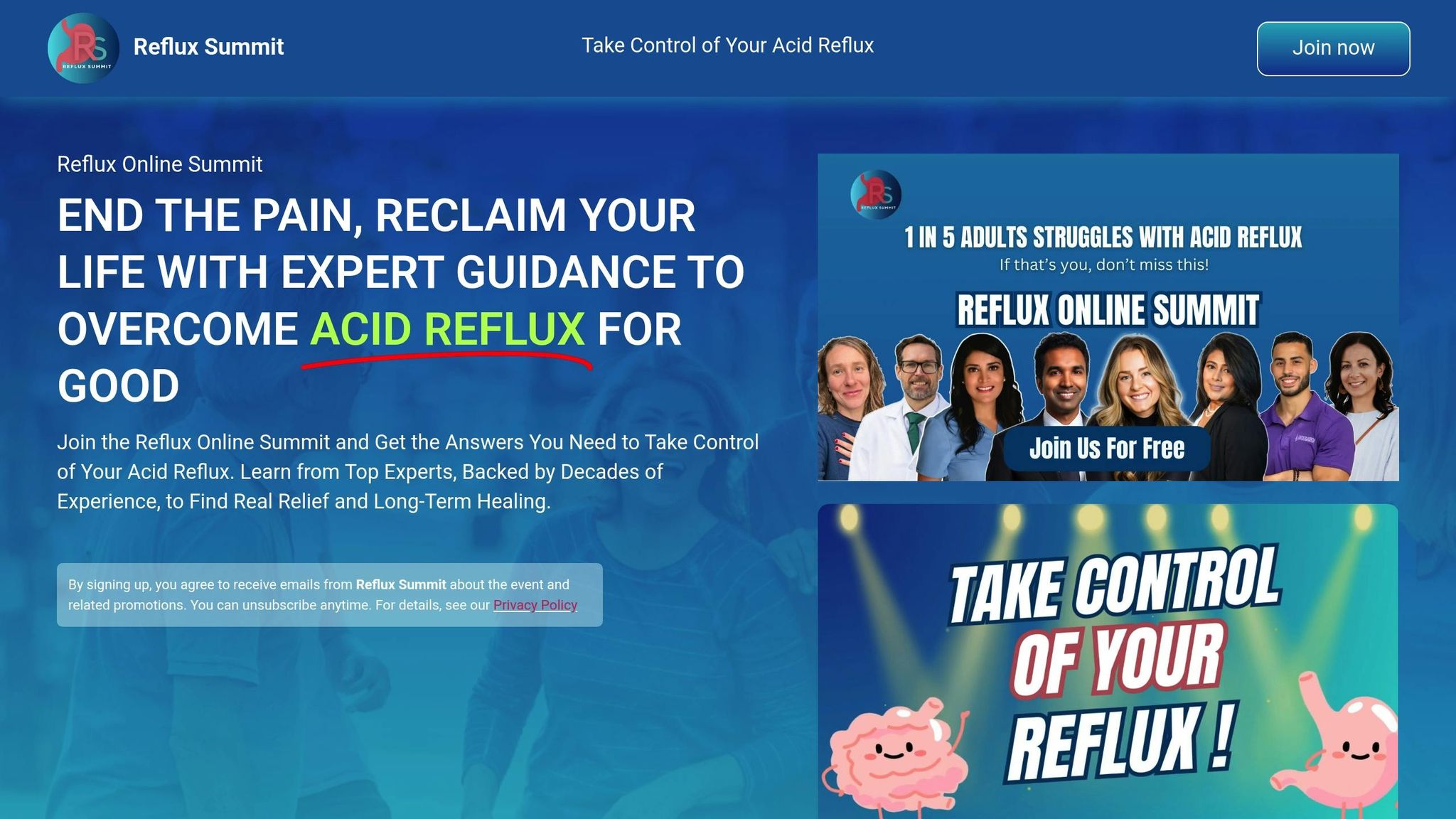 Reflux Online Summit