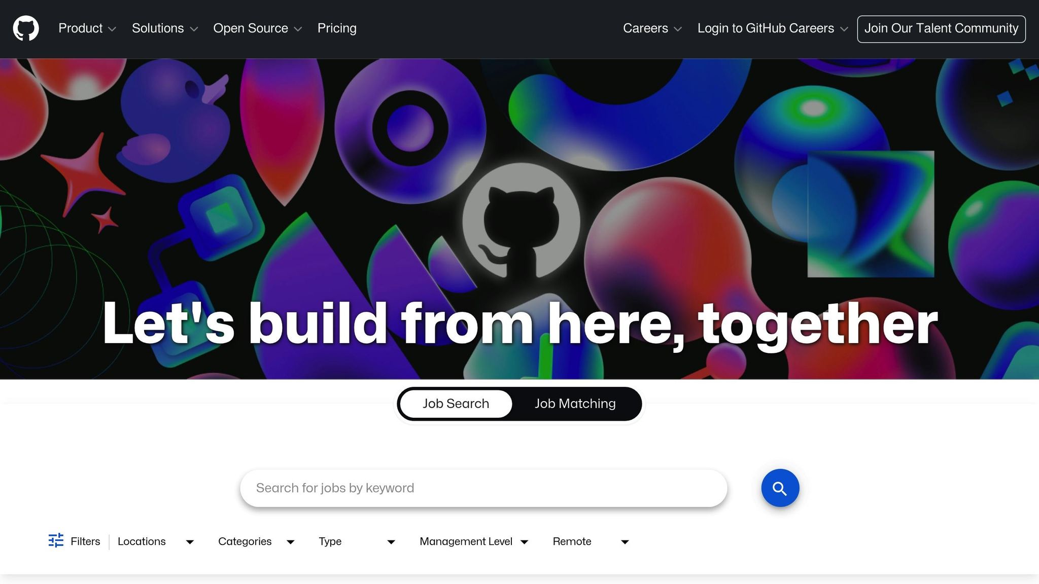 GitHub Jobs