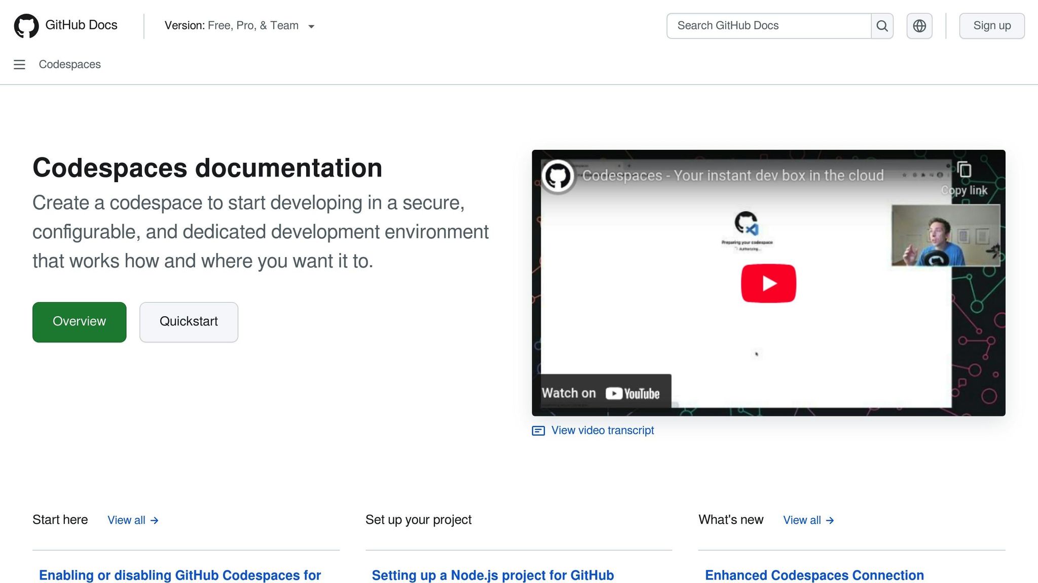 GitHub Codespaces