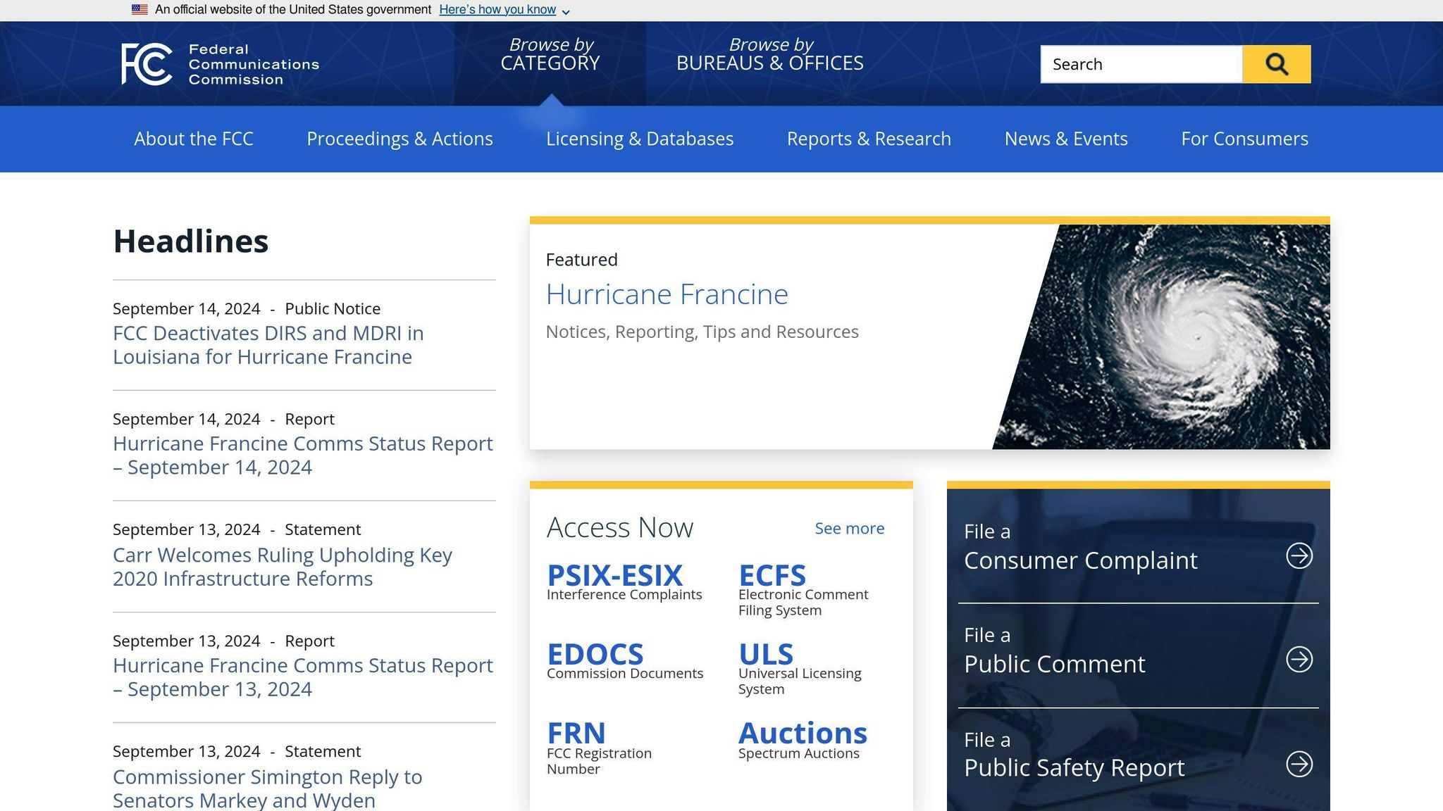 Federal Communications Commission