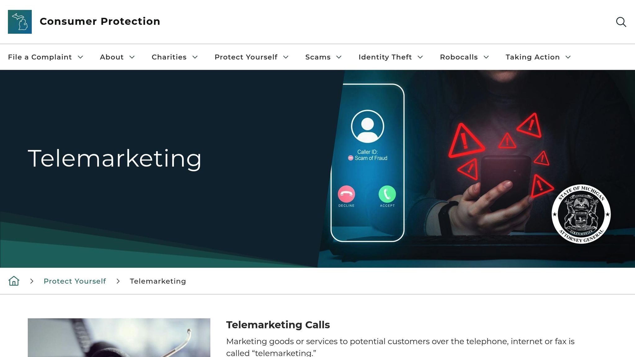 Michigan Telemarketing Act