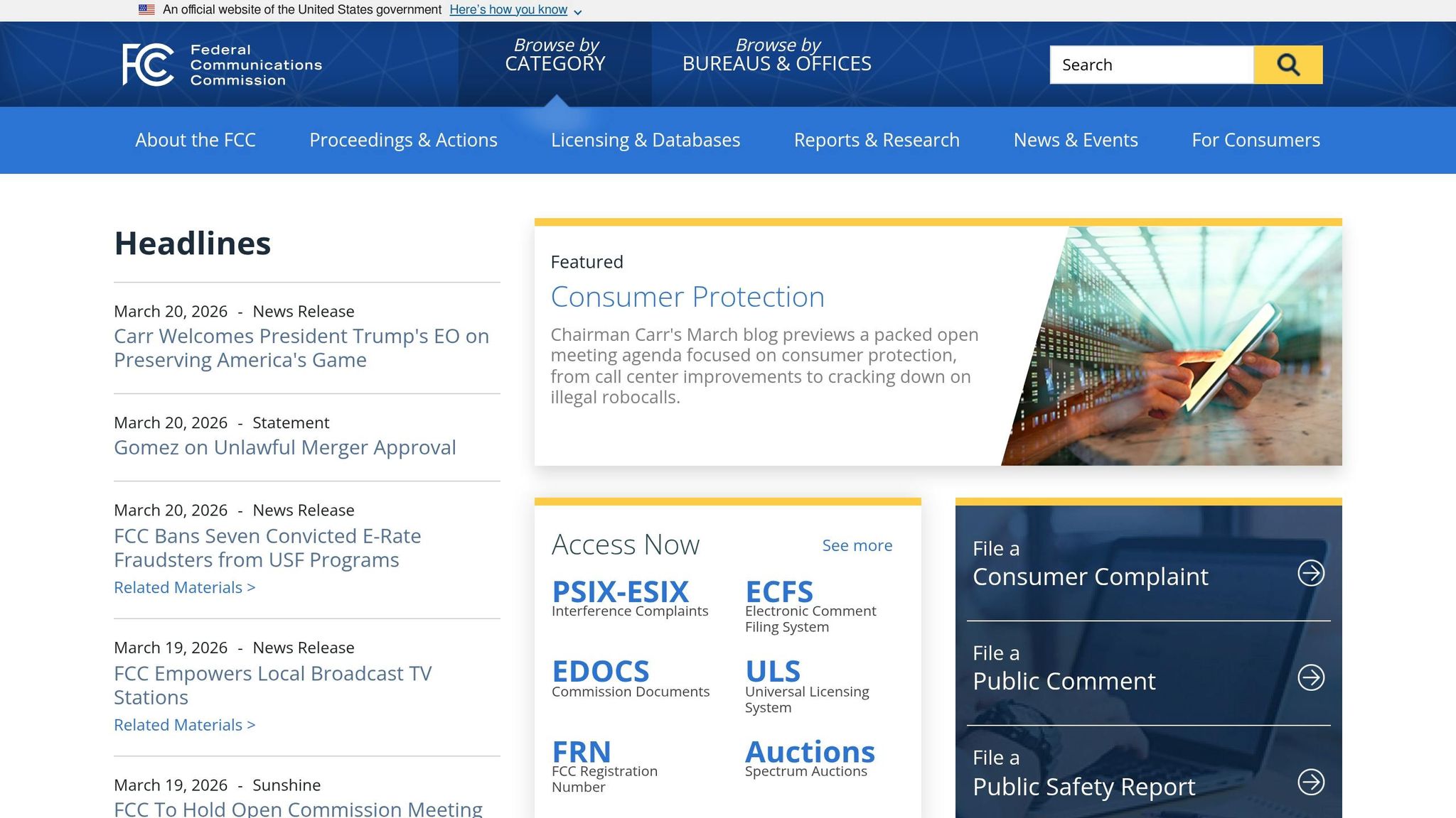 Federal Communications Commission