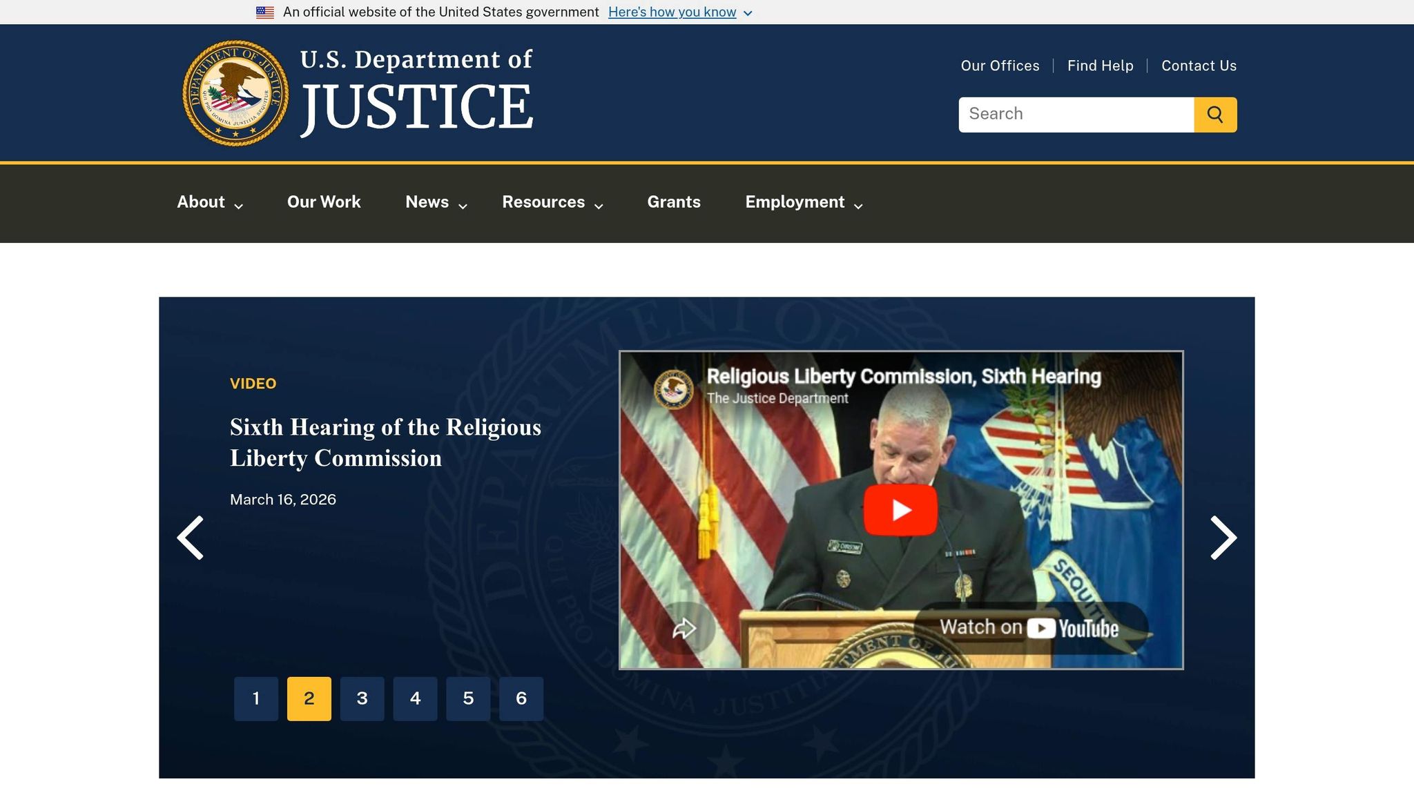 Department of Justice