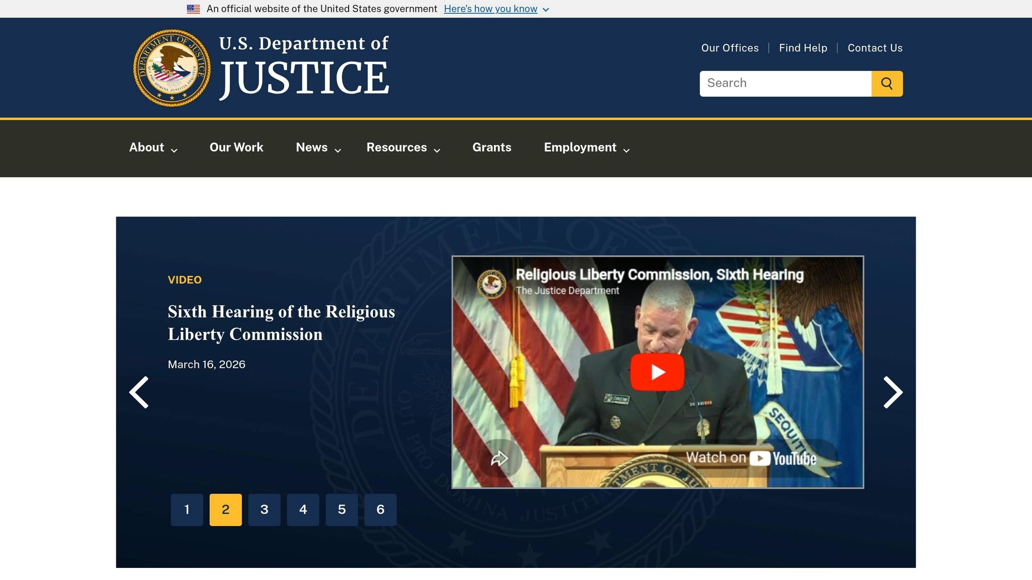 U.S. Department of Justice