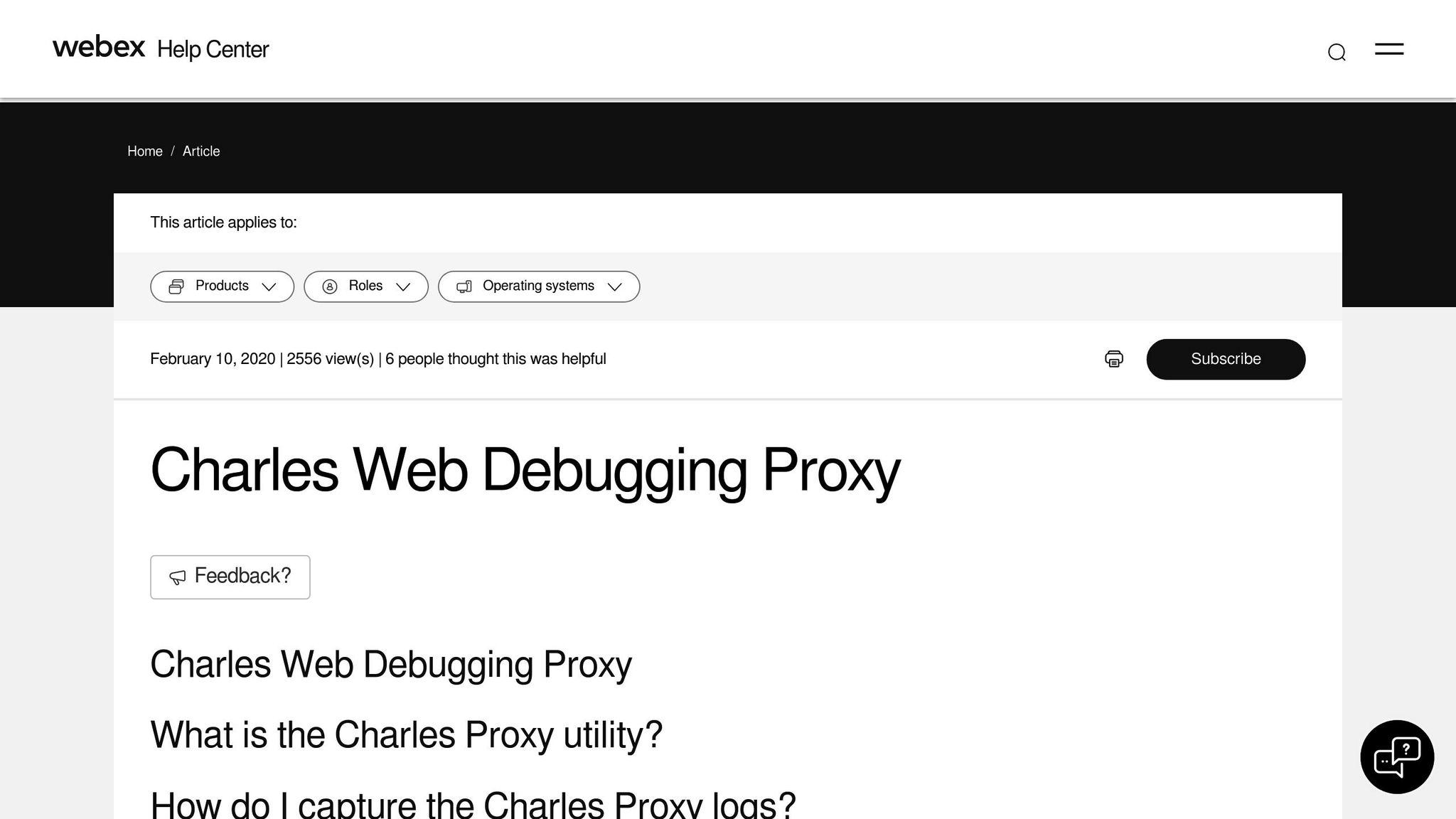 Charles Proxy