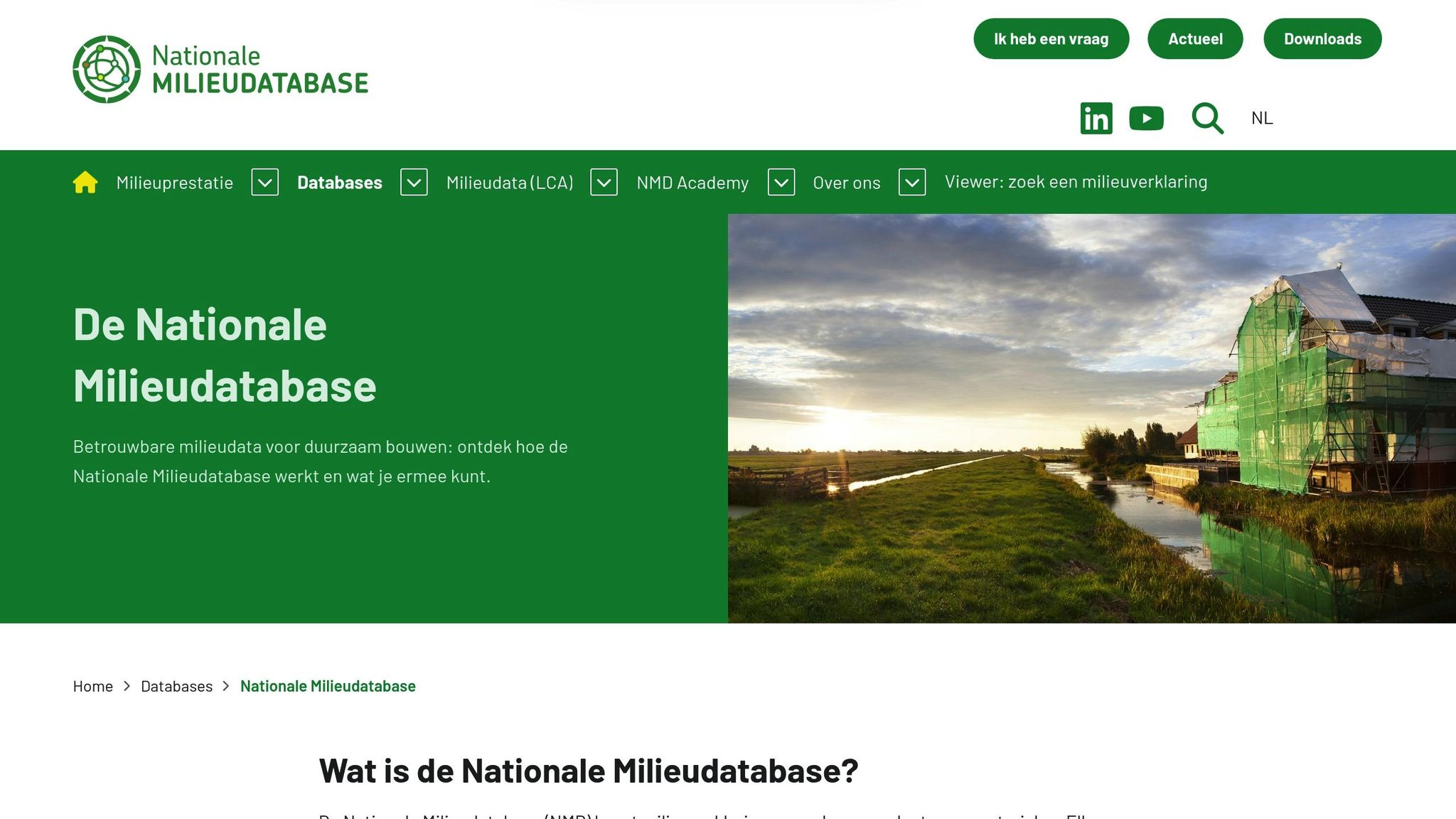 Nationale Milieudatabase