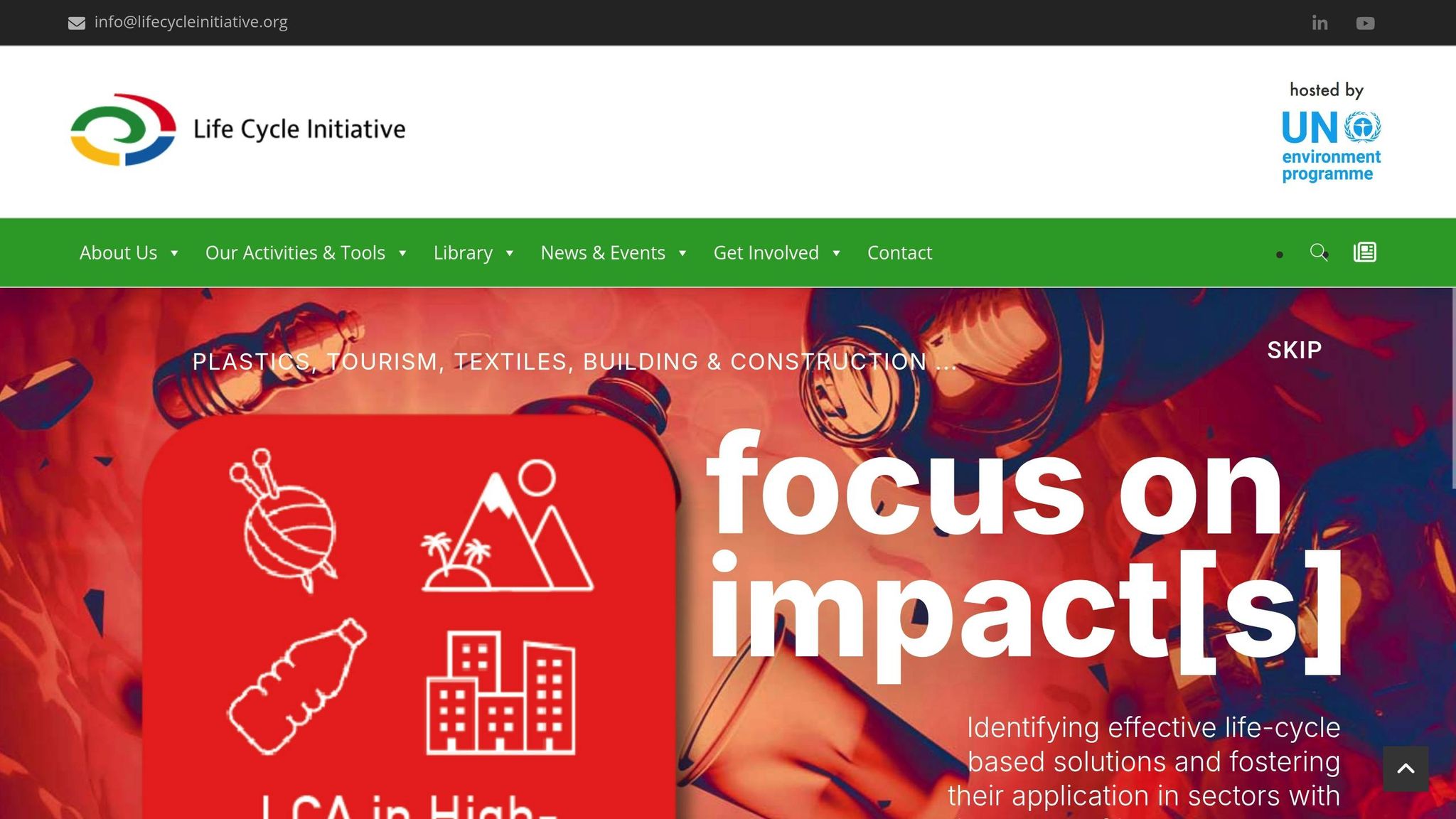 UNEP/SETAC Life Cycle Initiative