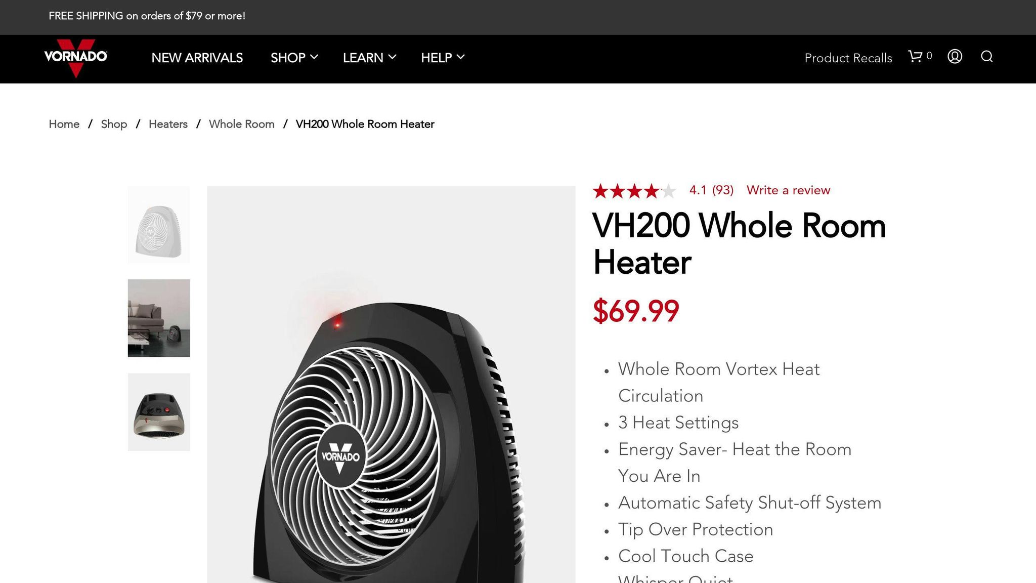 Vornado VH200