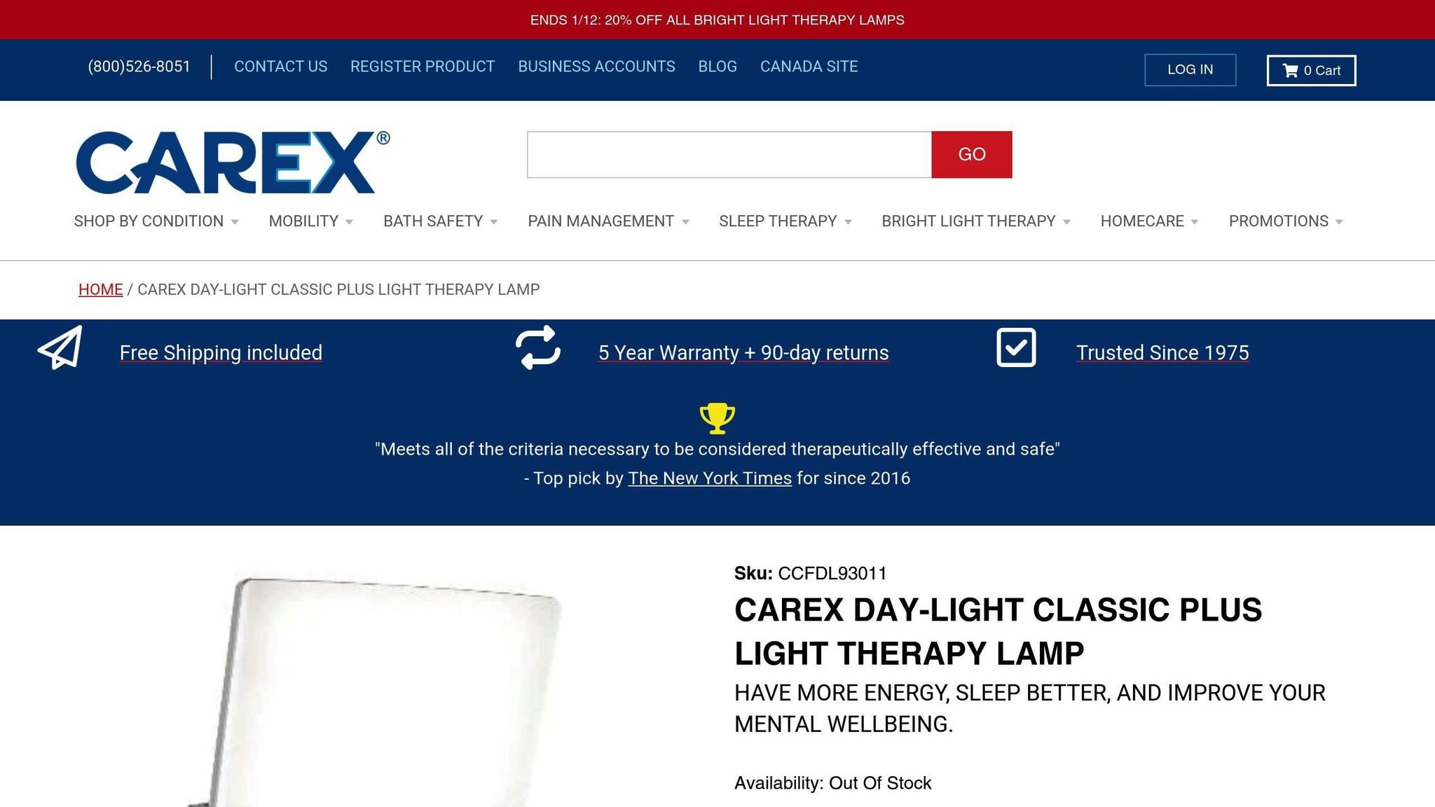 Carex Day-Light Classic Plus