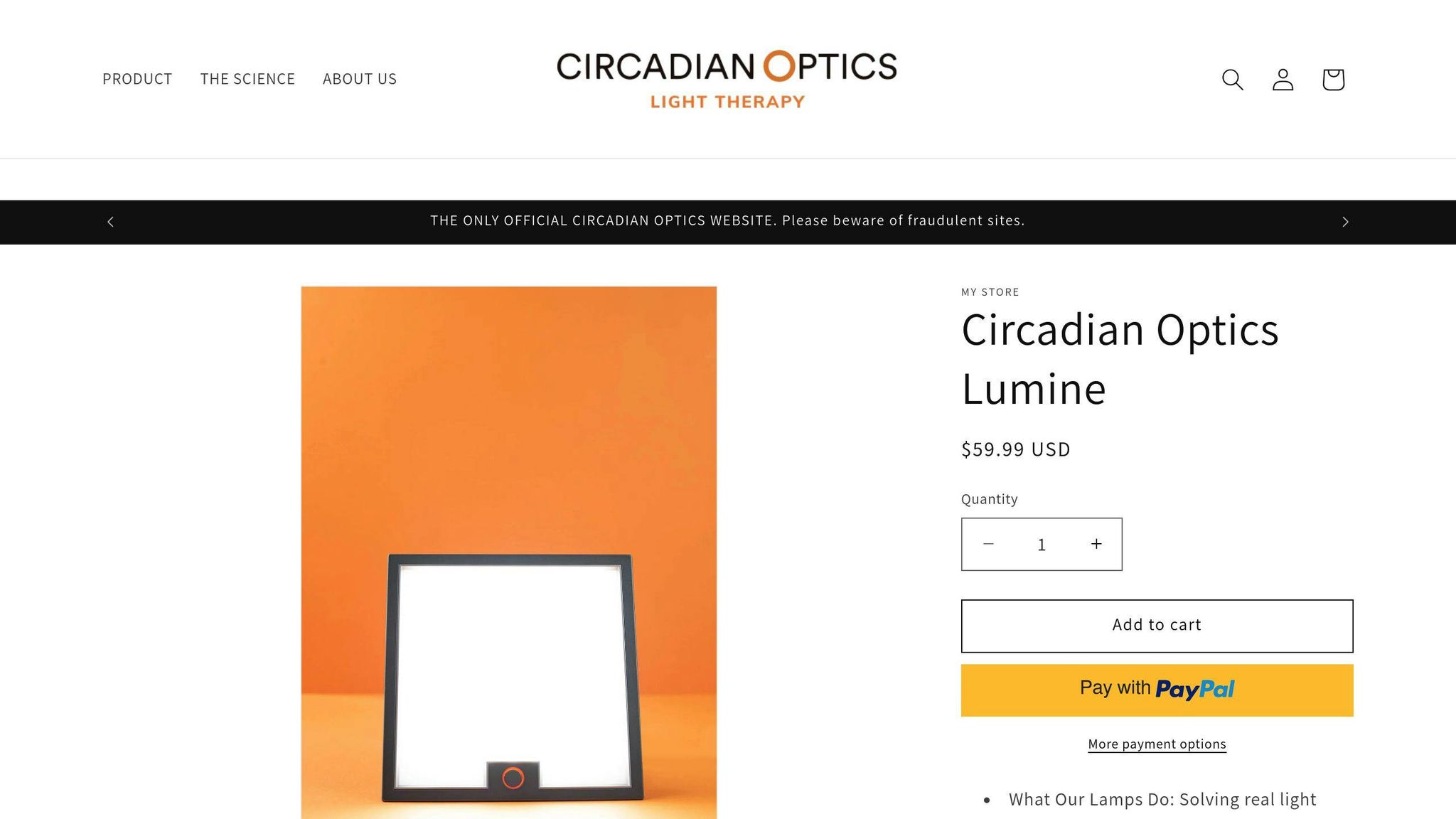 Circadian Optics Lumine
