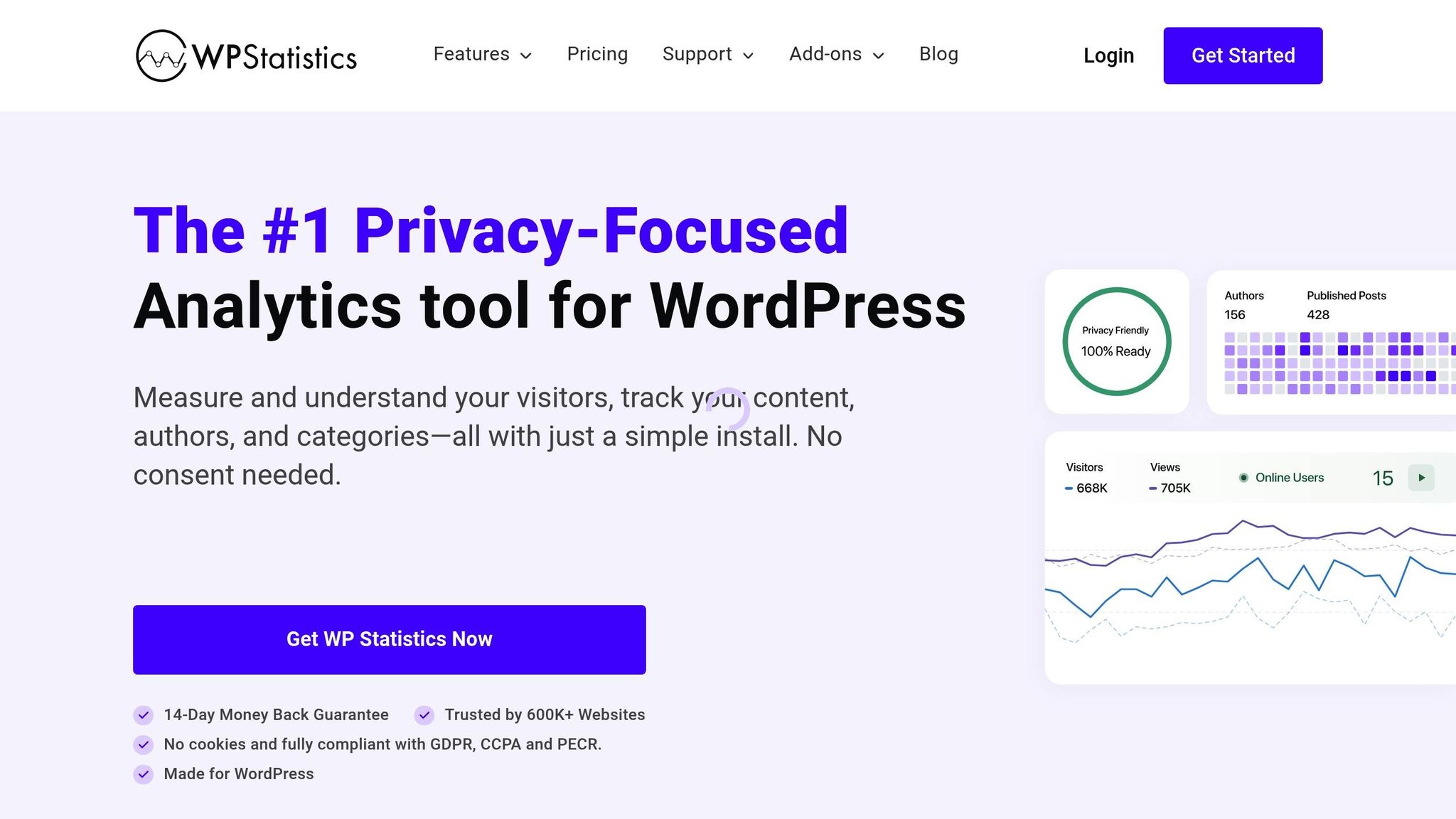 5 Free Real-Time Analytics Plugins for WordPress WP Statistics