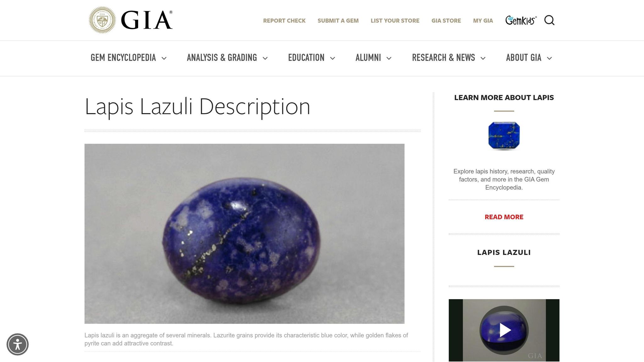 Lapis Lazuli