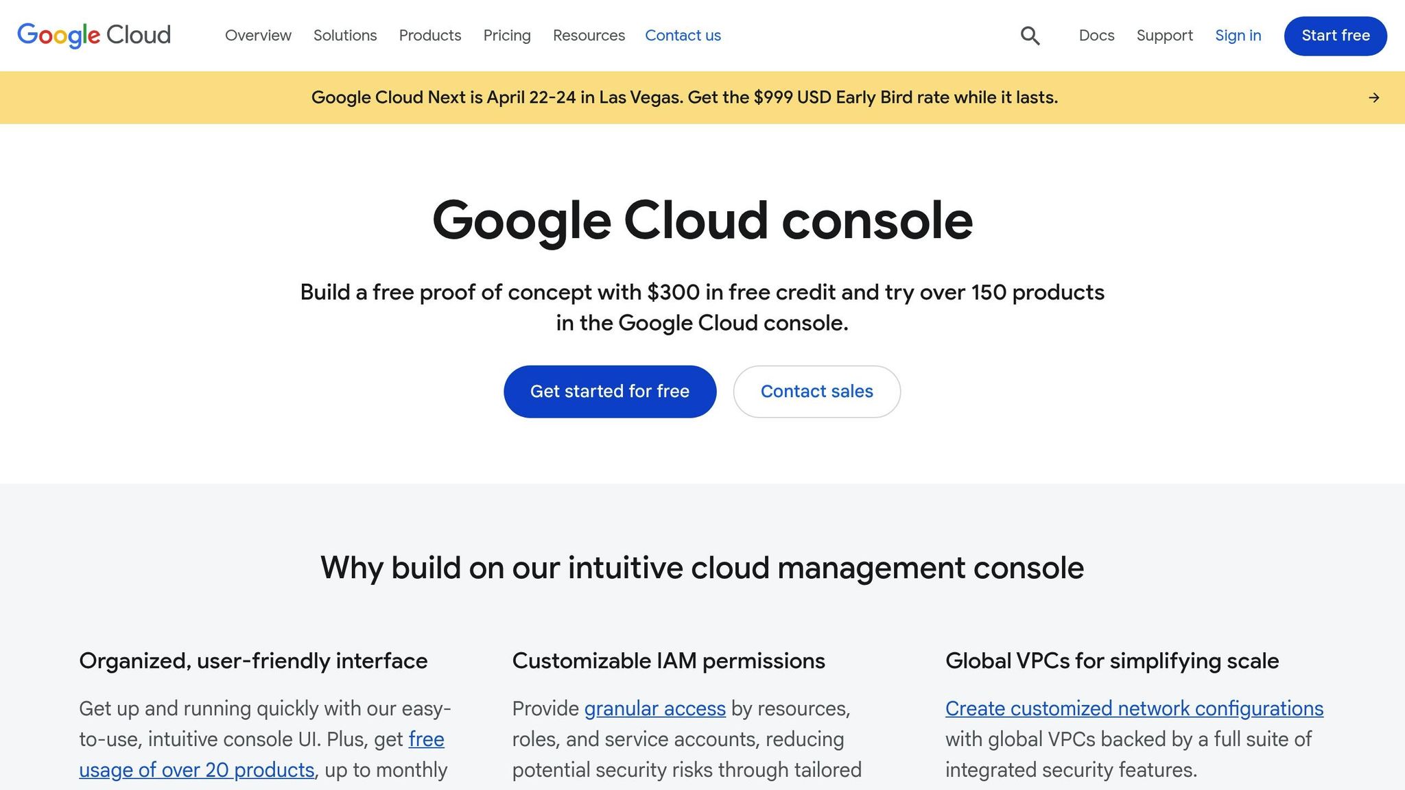 Google Cloud Console