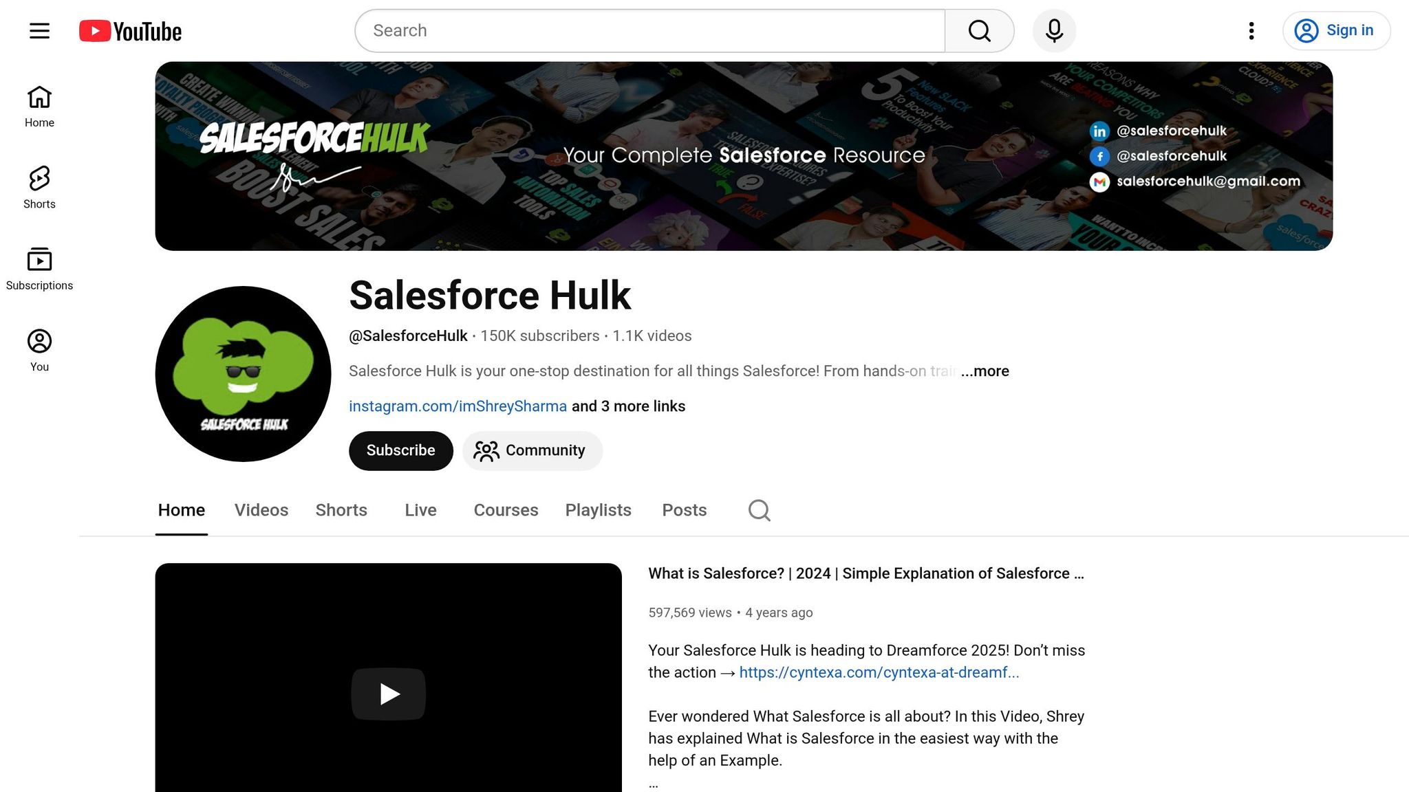 Salesforce Hulk