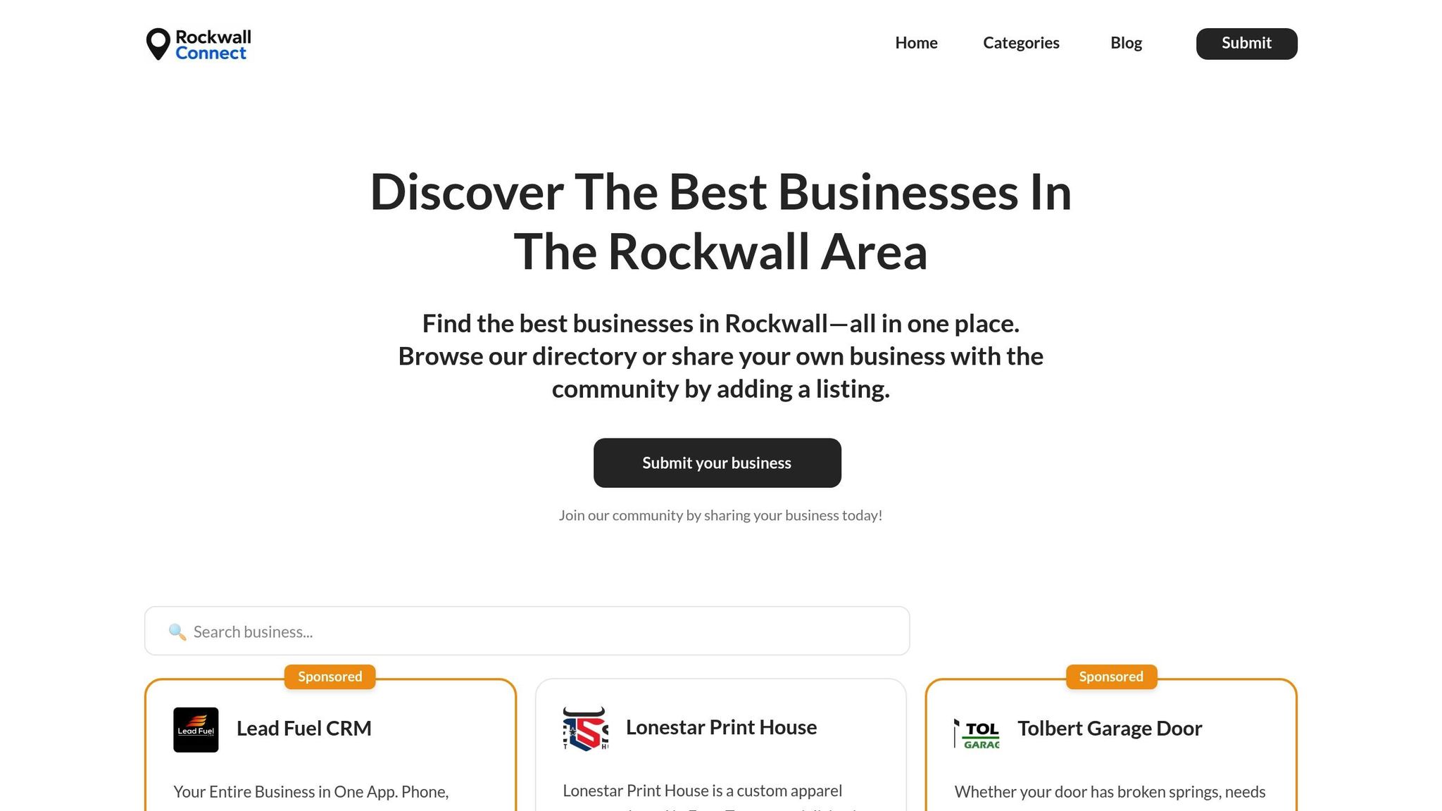 RockwallConnect.com
