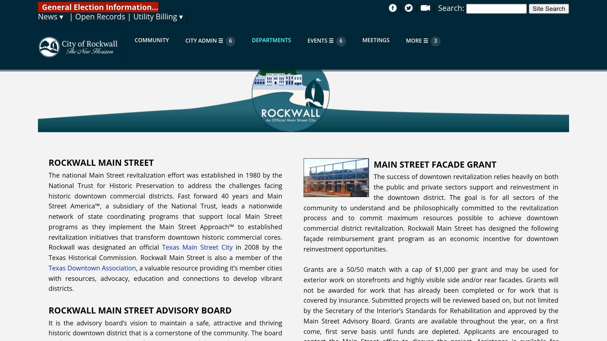 Historic Downtown Rockwall