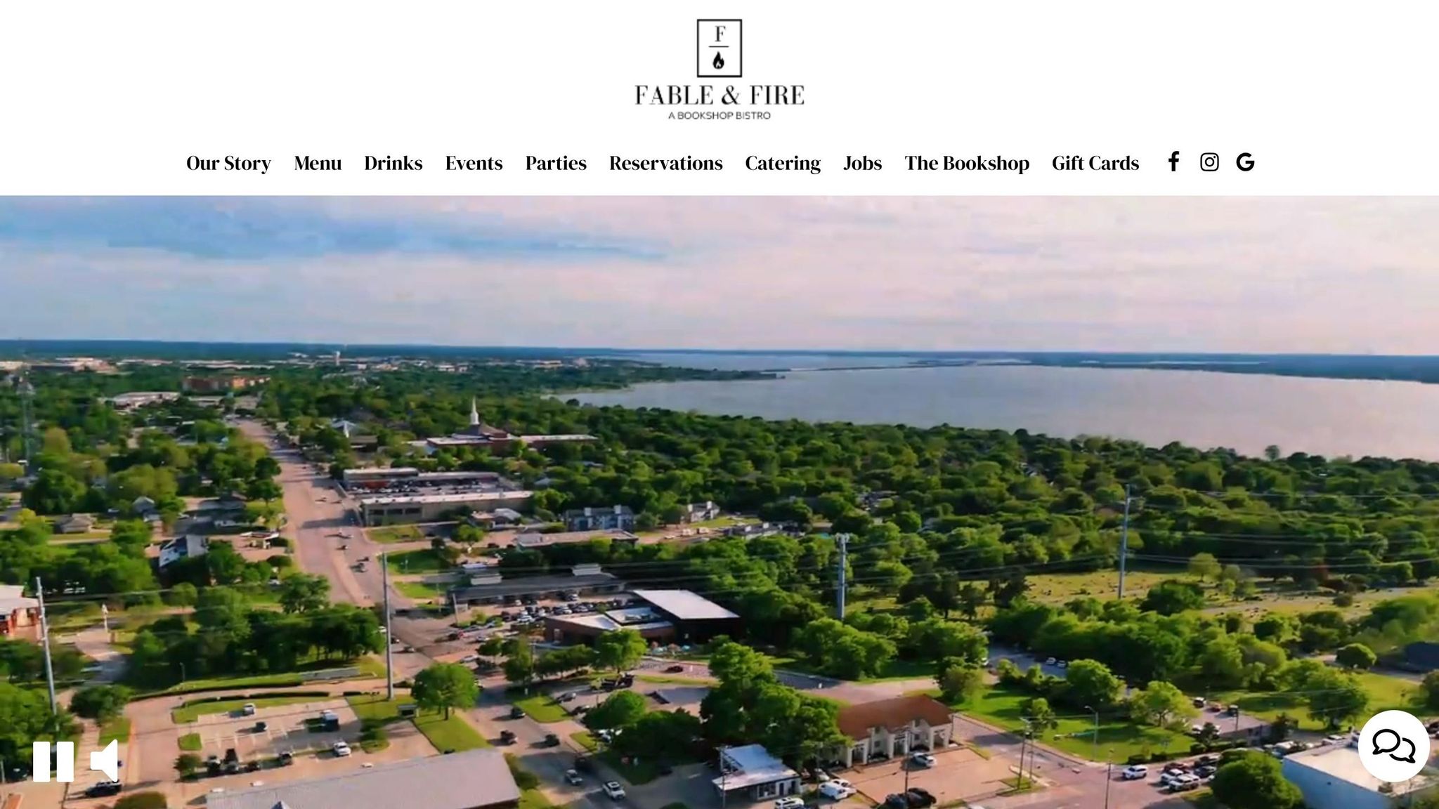 Fable and Fire Bookshop Bistro