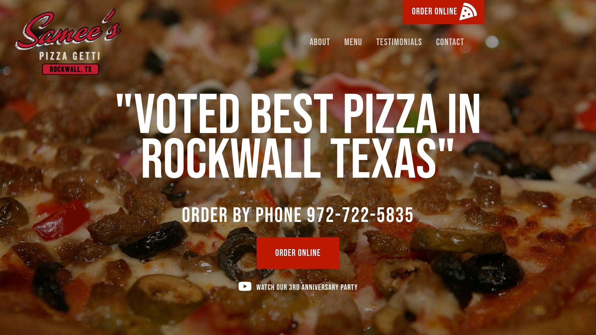 Samee's Pizza Getti