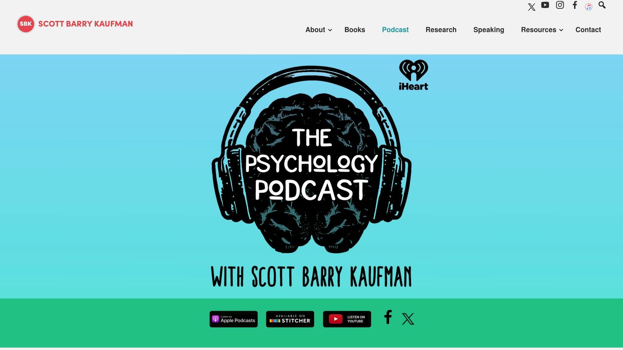 The Psychology Podcast