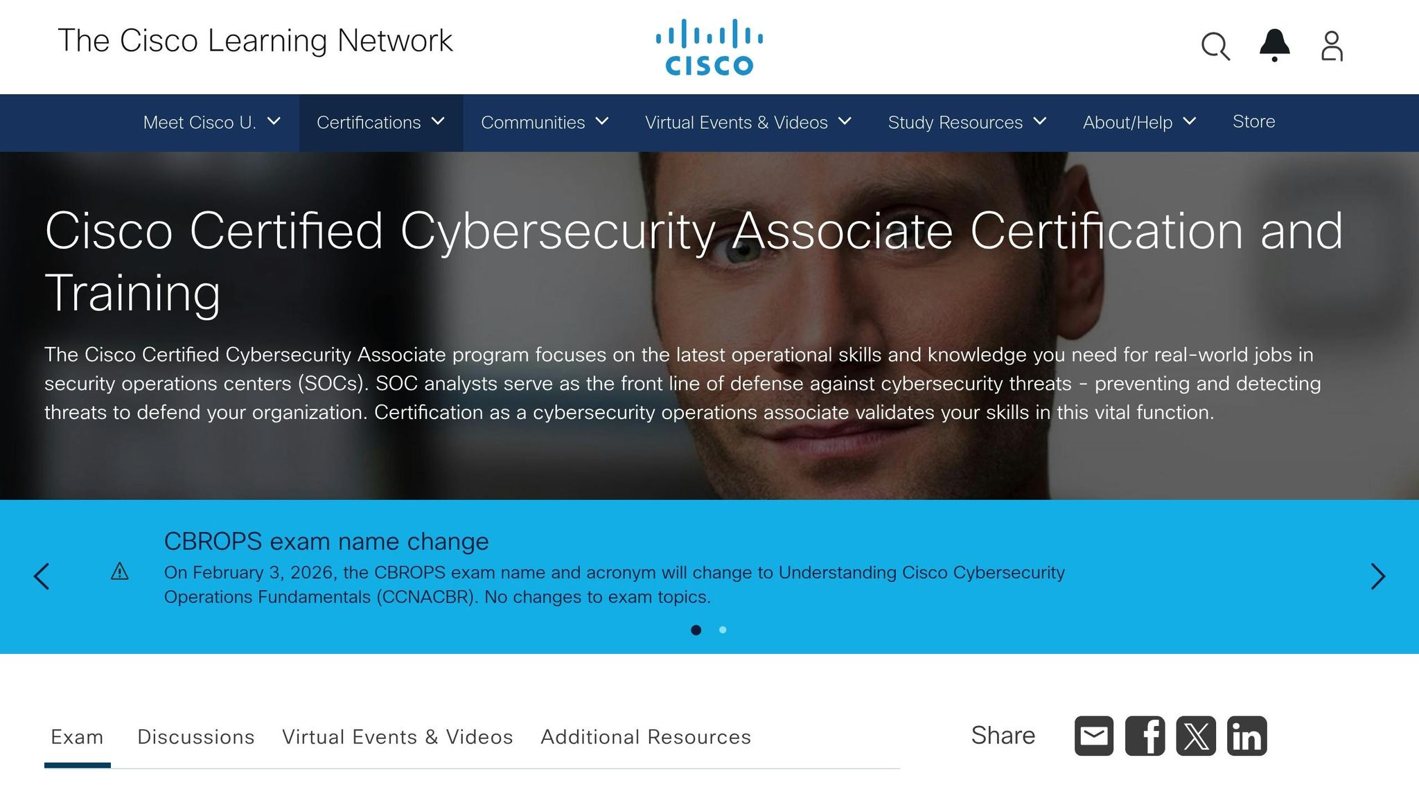 Cisco Certified CyberOps Associate