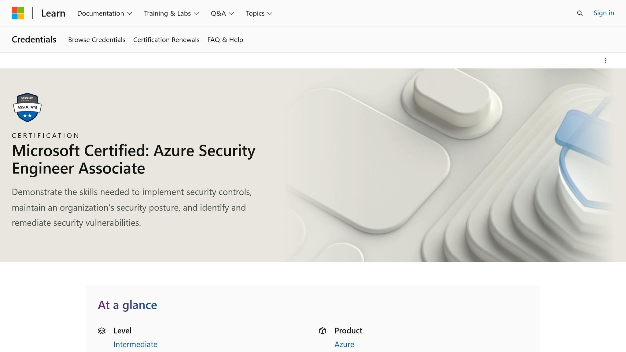 Microsoft Certified: Azure Security Engineer Associate