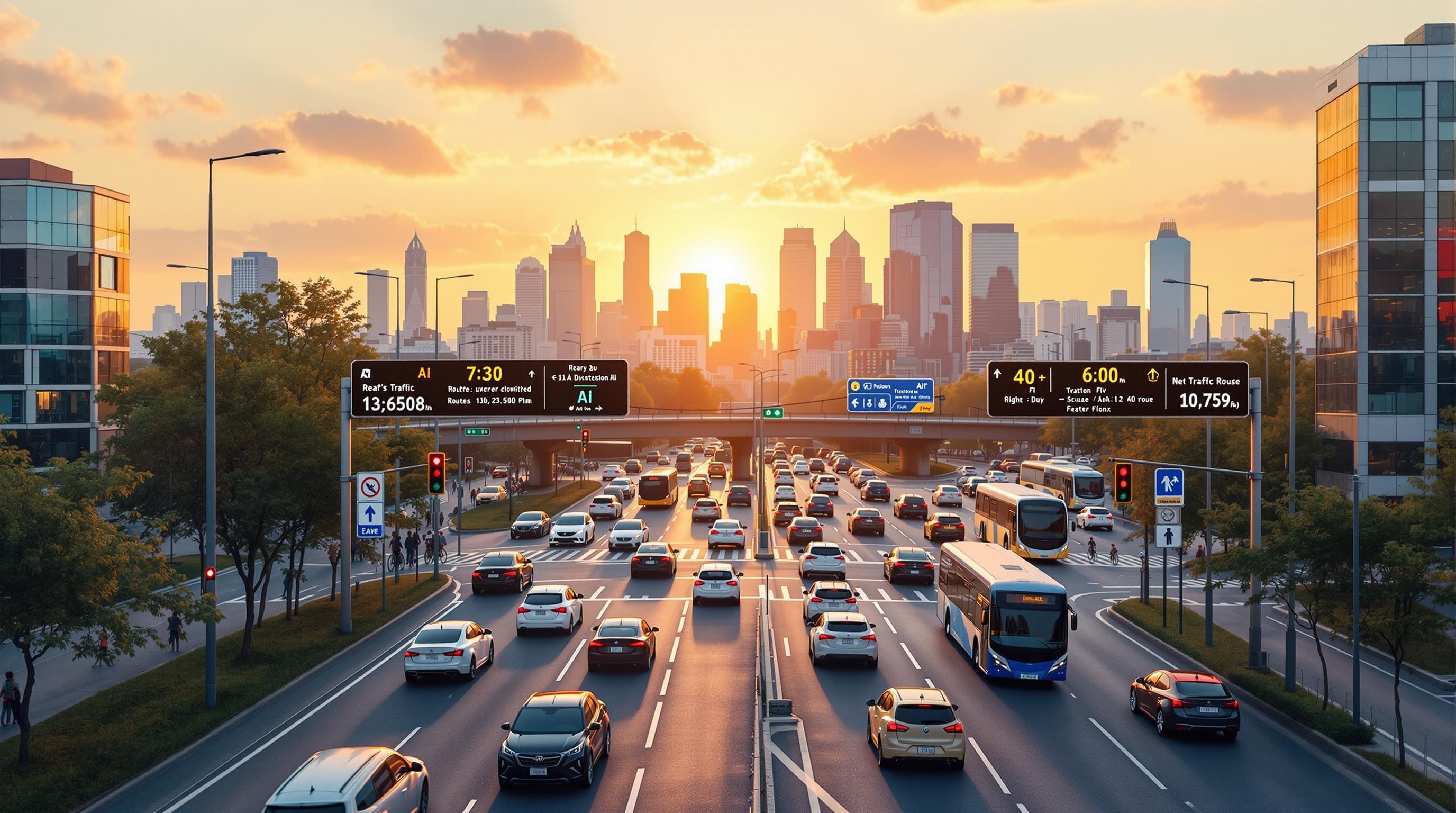 Thumbnail for: How AI Predicts and Avoids Traffic Delays