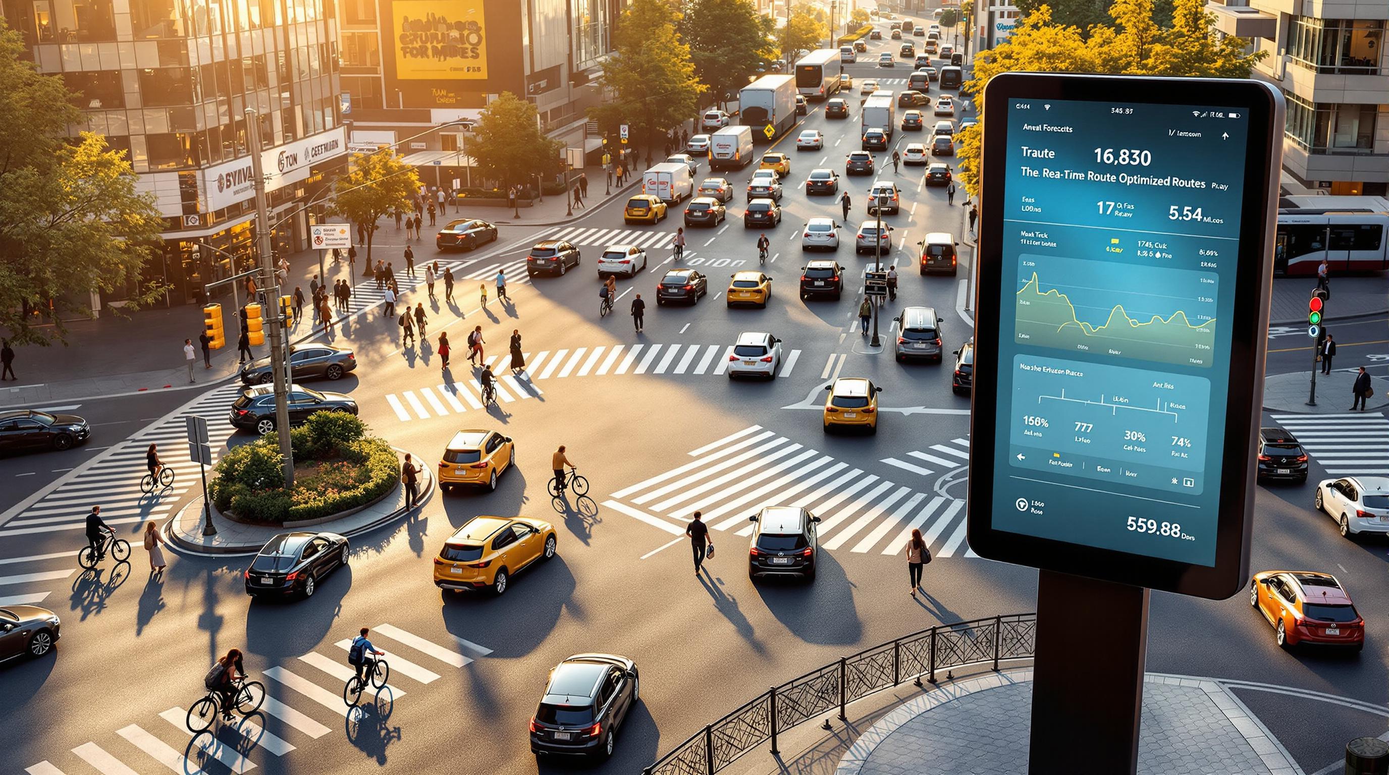 Thumbnail for: How Traffic Forecasting Improves Route Optimization