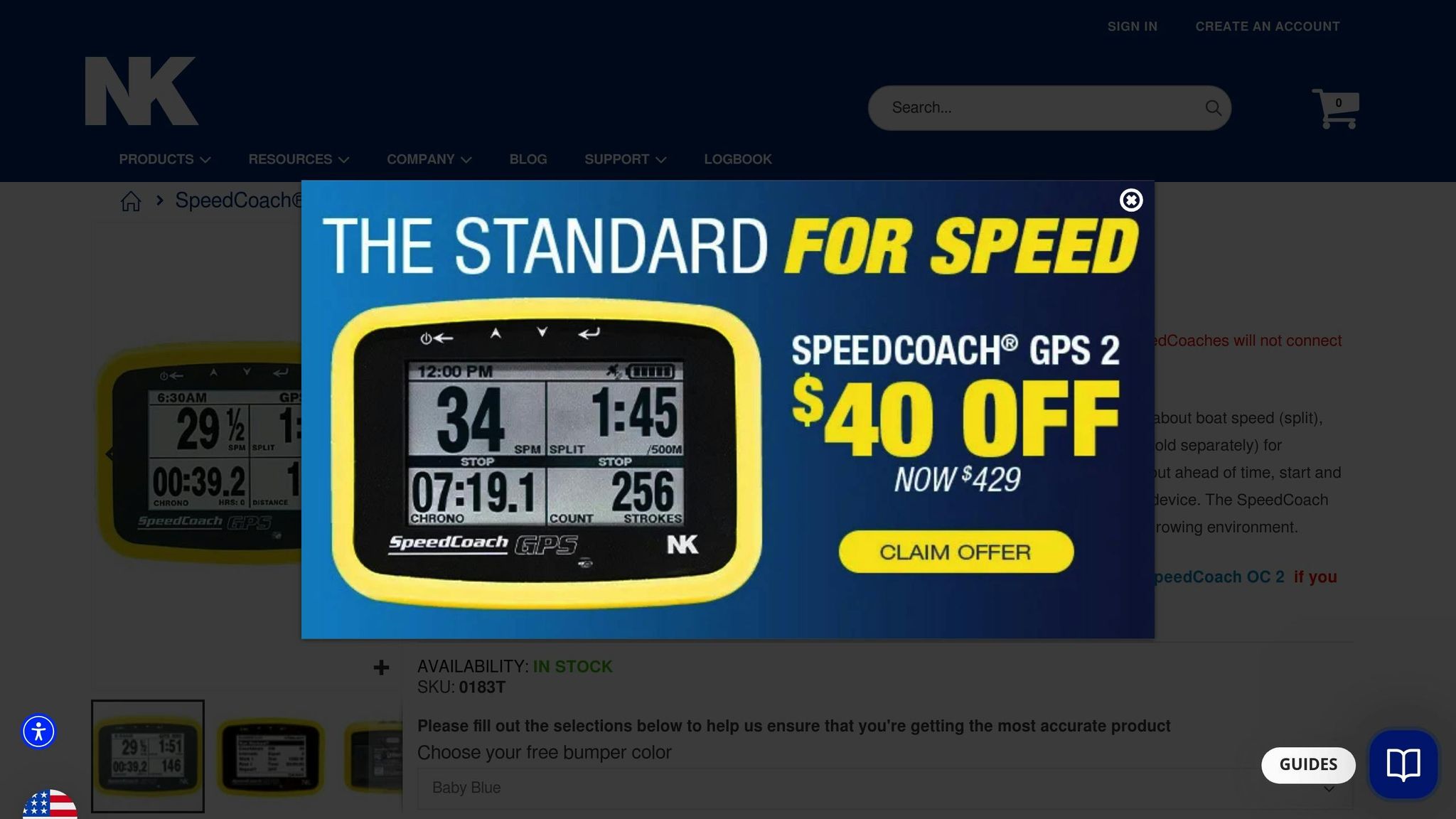 SpeedCoach GPS 2