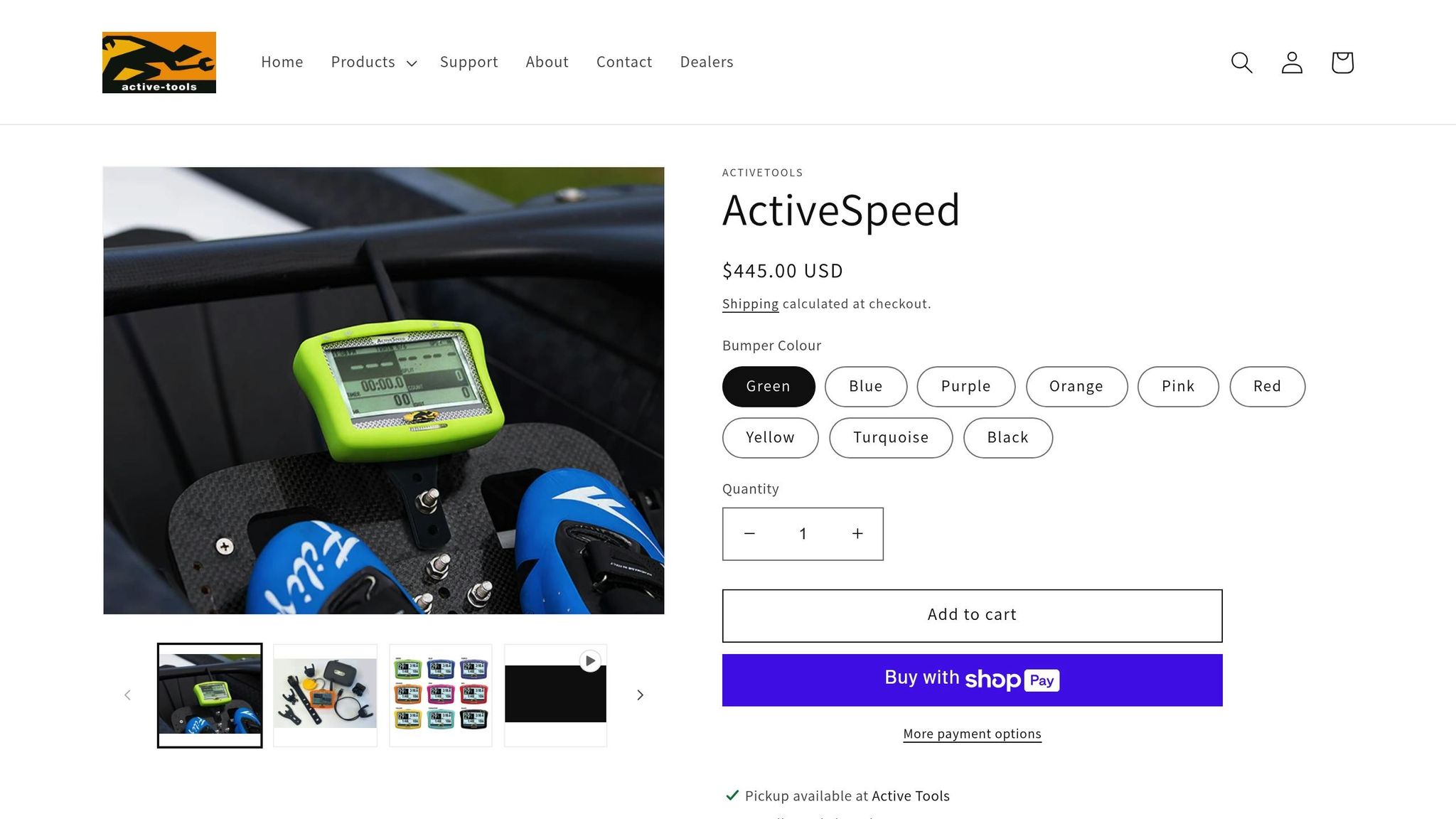 ActiveSpeed Performance Monitor