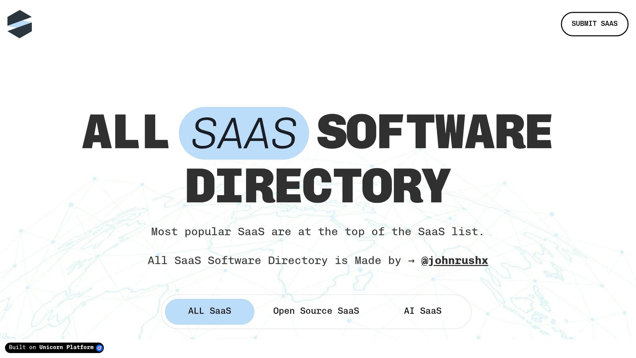 All SaaS Software Directory