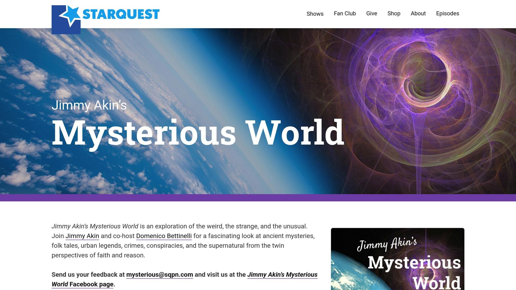 Jimmy Akin's Mysterious World