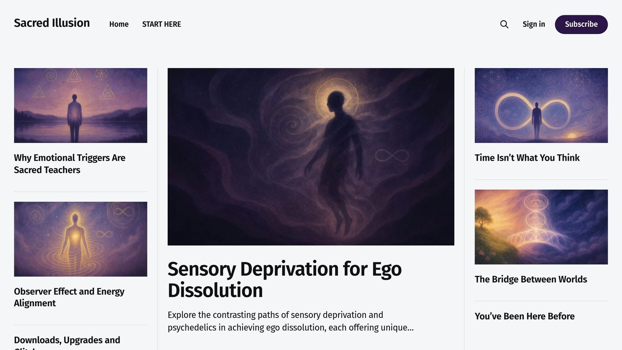 Sacred Illusion
