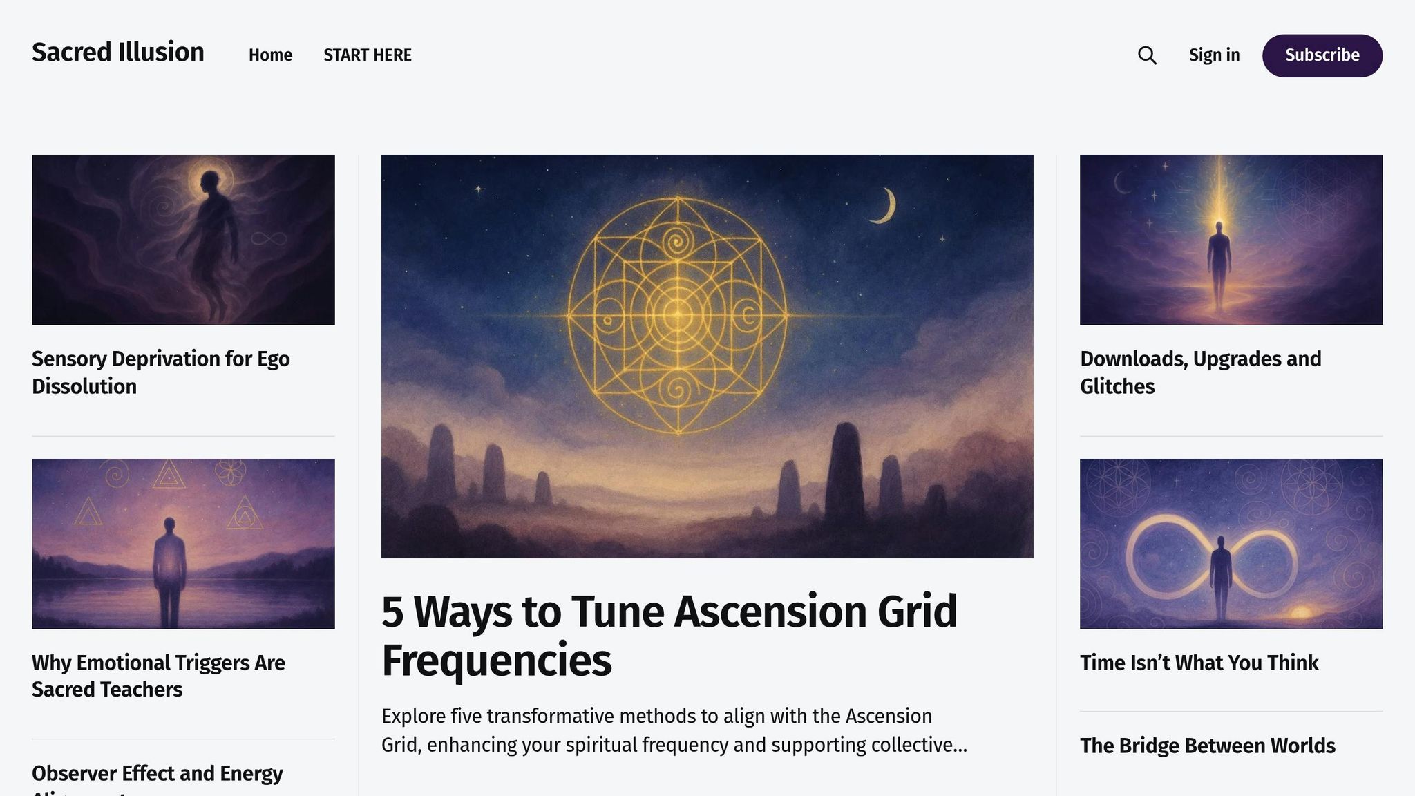 Sacred Illusion